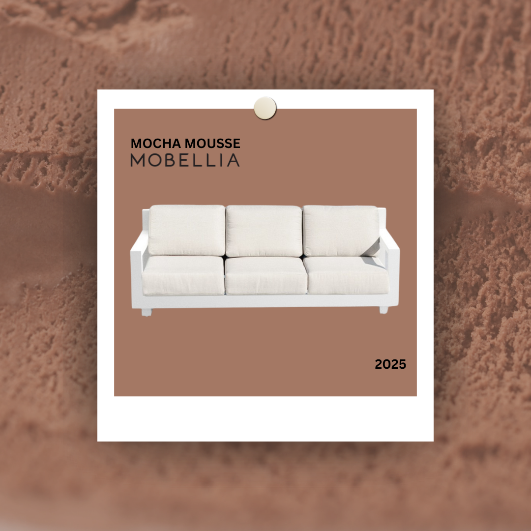 Comment intégrer Mocha Mousse, la couleur de l’année 2025, dans votre aménagement extérieur ?