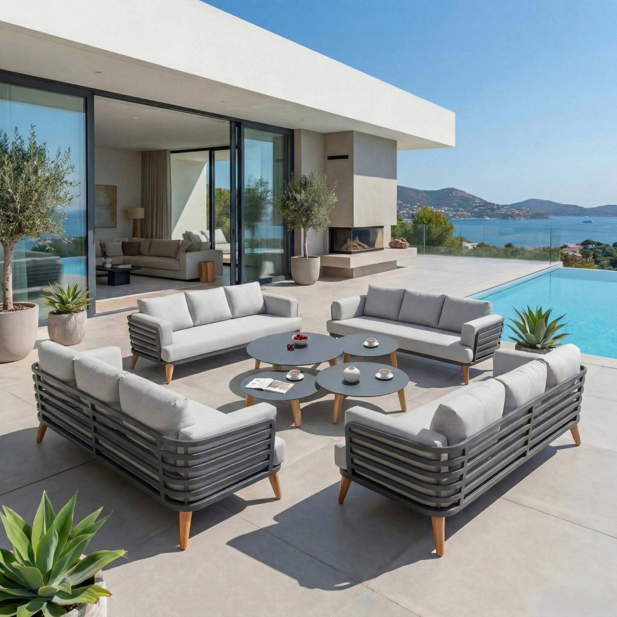 Monte Carlo sofa set - 12 seats