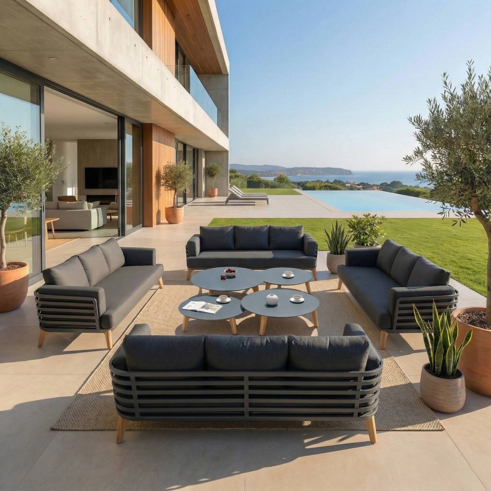 Monte Carlo sofa set - 12 seats