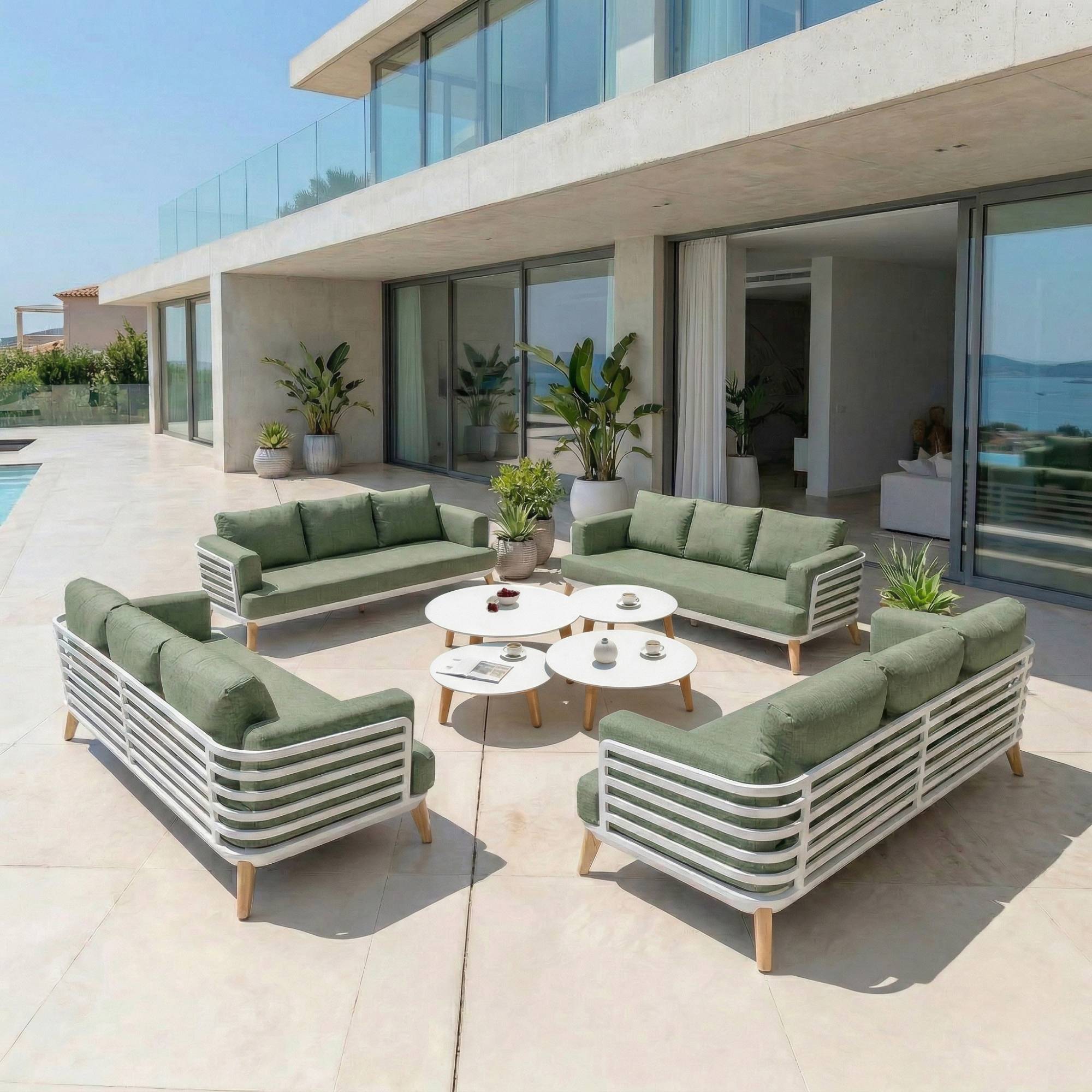 Monte Carlo sofa set - 12 seats