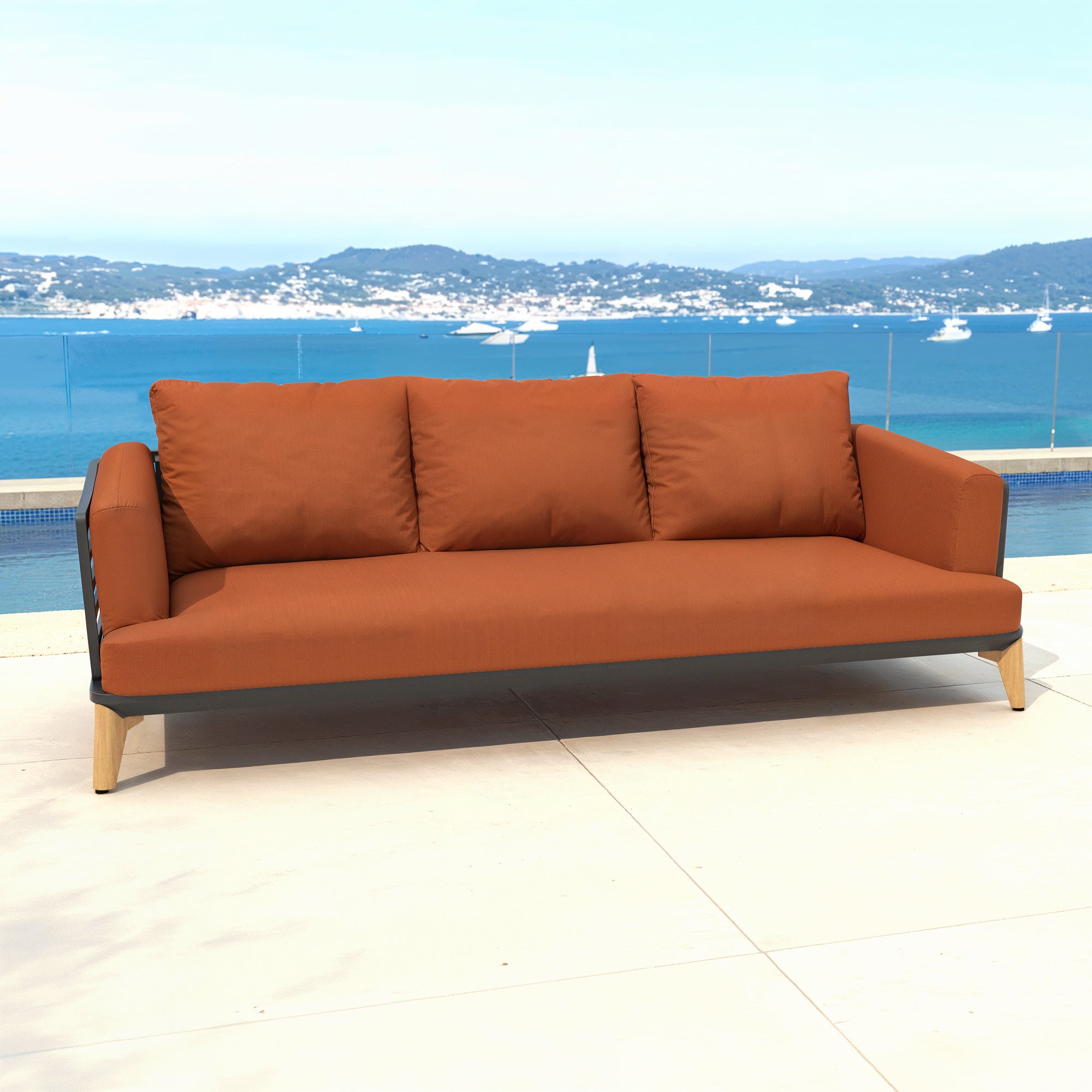 3-Sitzer-Gartensofa Monte Carlo