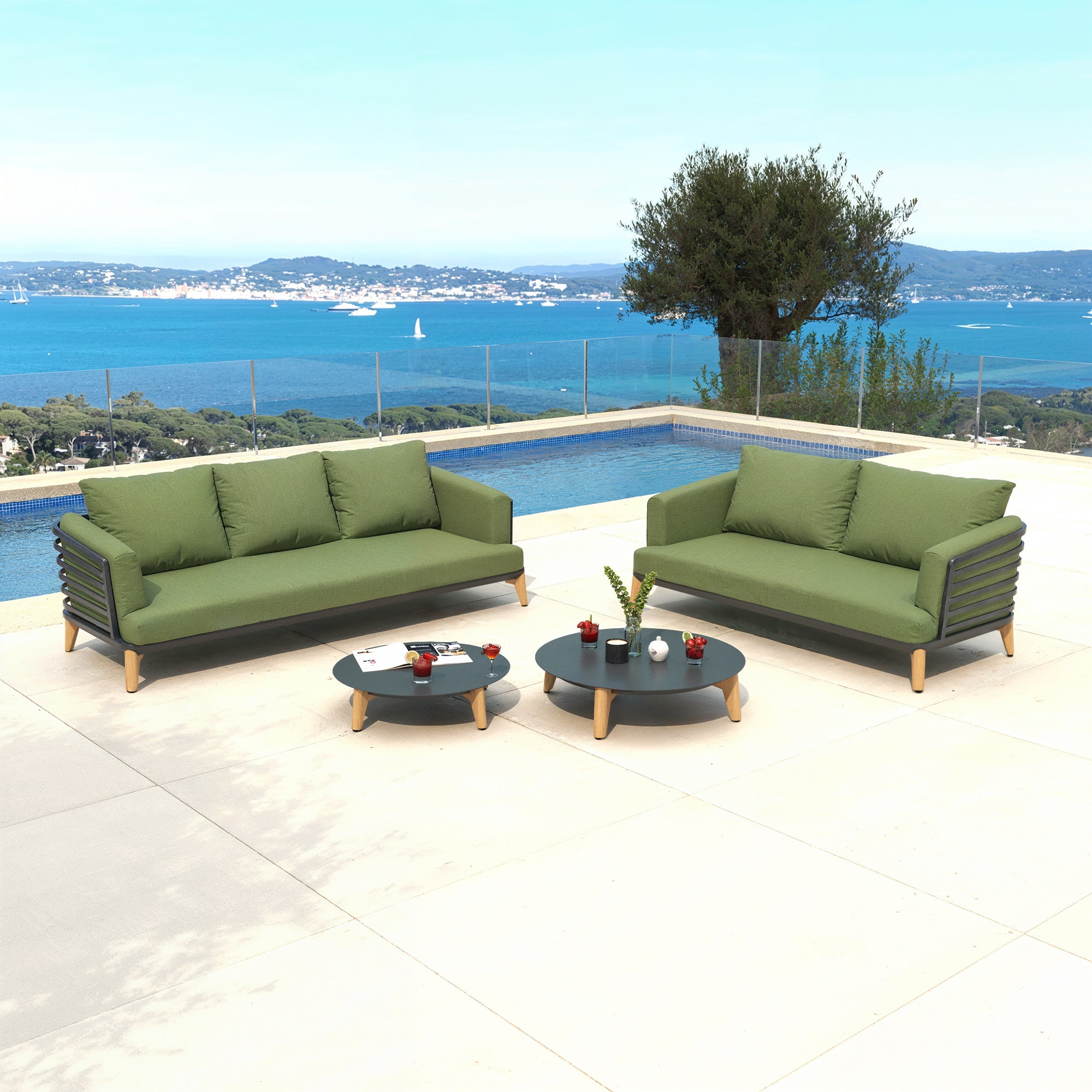 Lounge-set Monte Carlo - 5 Plätze