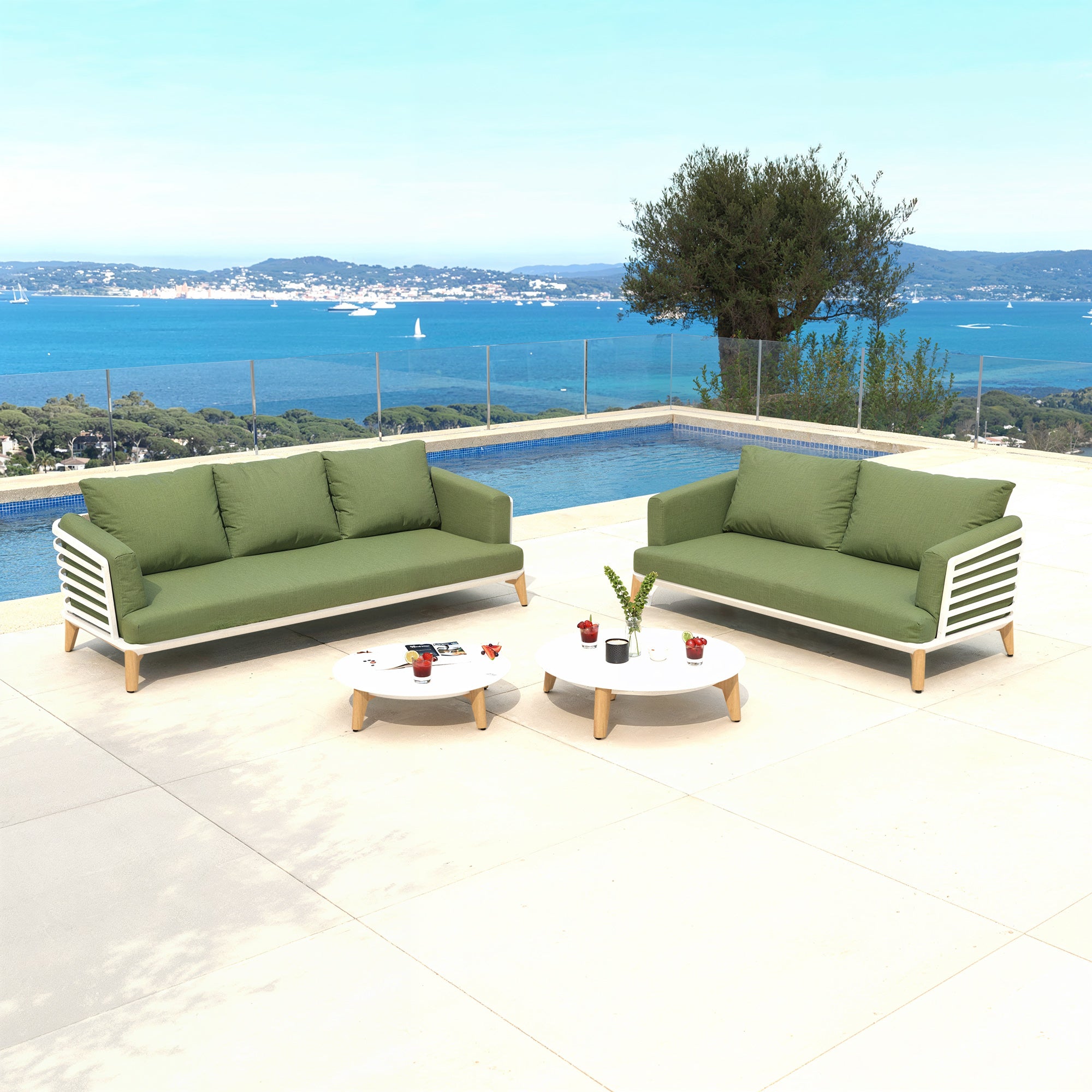 Lounge-set Monte Carlo - 5 Plätze