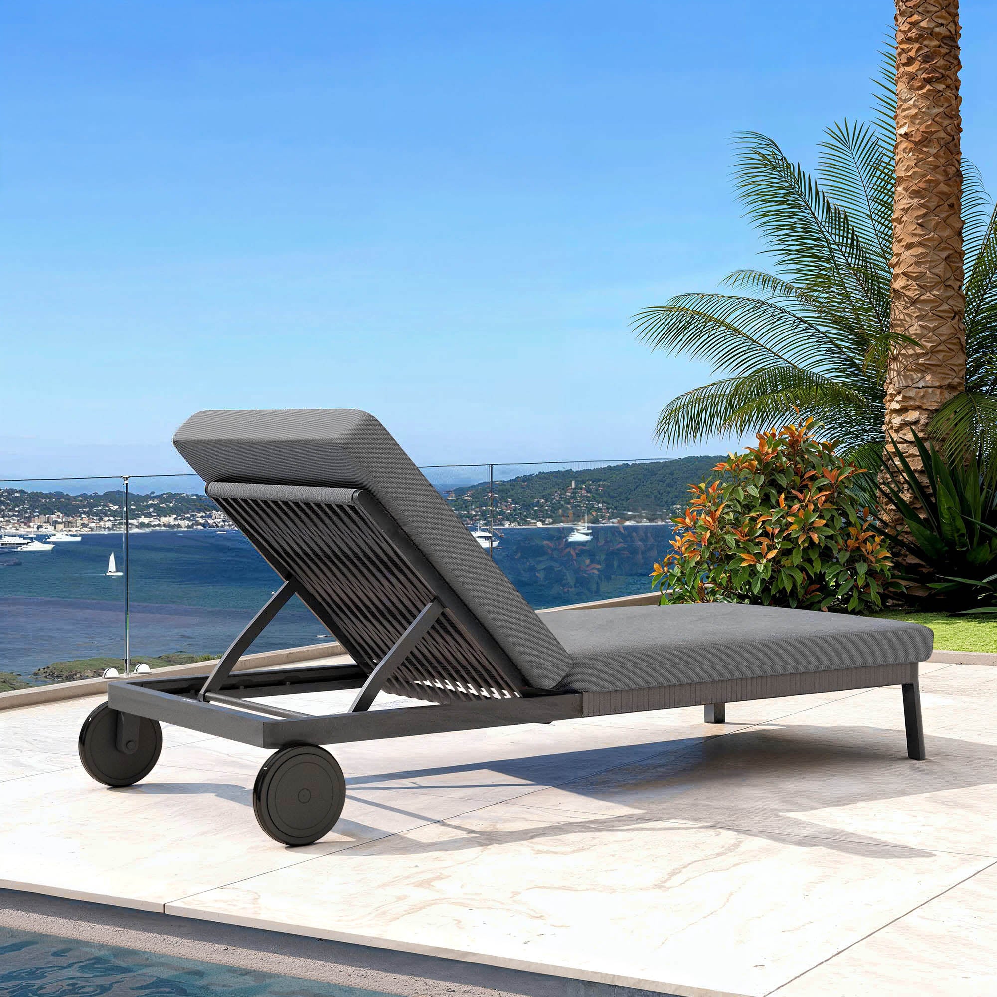 Sdraio in alluminio Amalfi