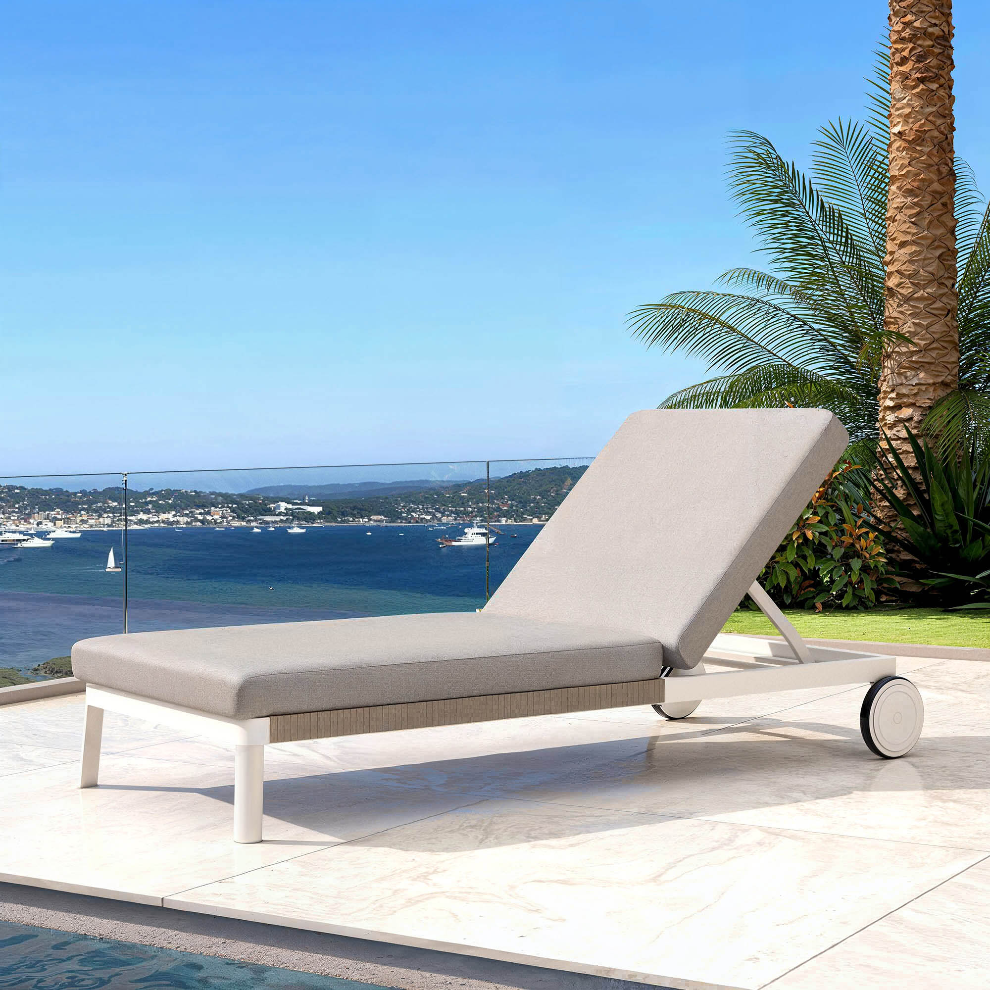Sdraio in alluminio Amalfi