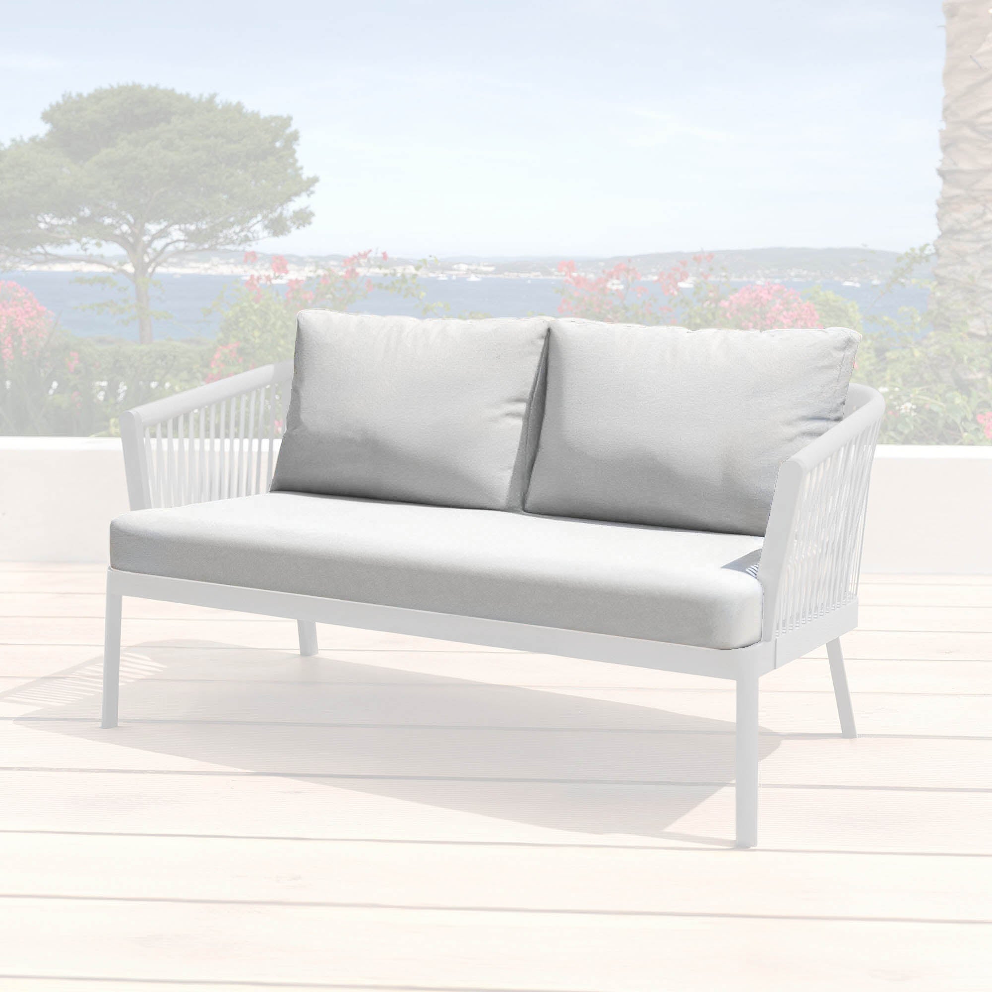 Housses de coussins pour canapé 2 places Amalfi