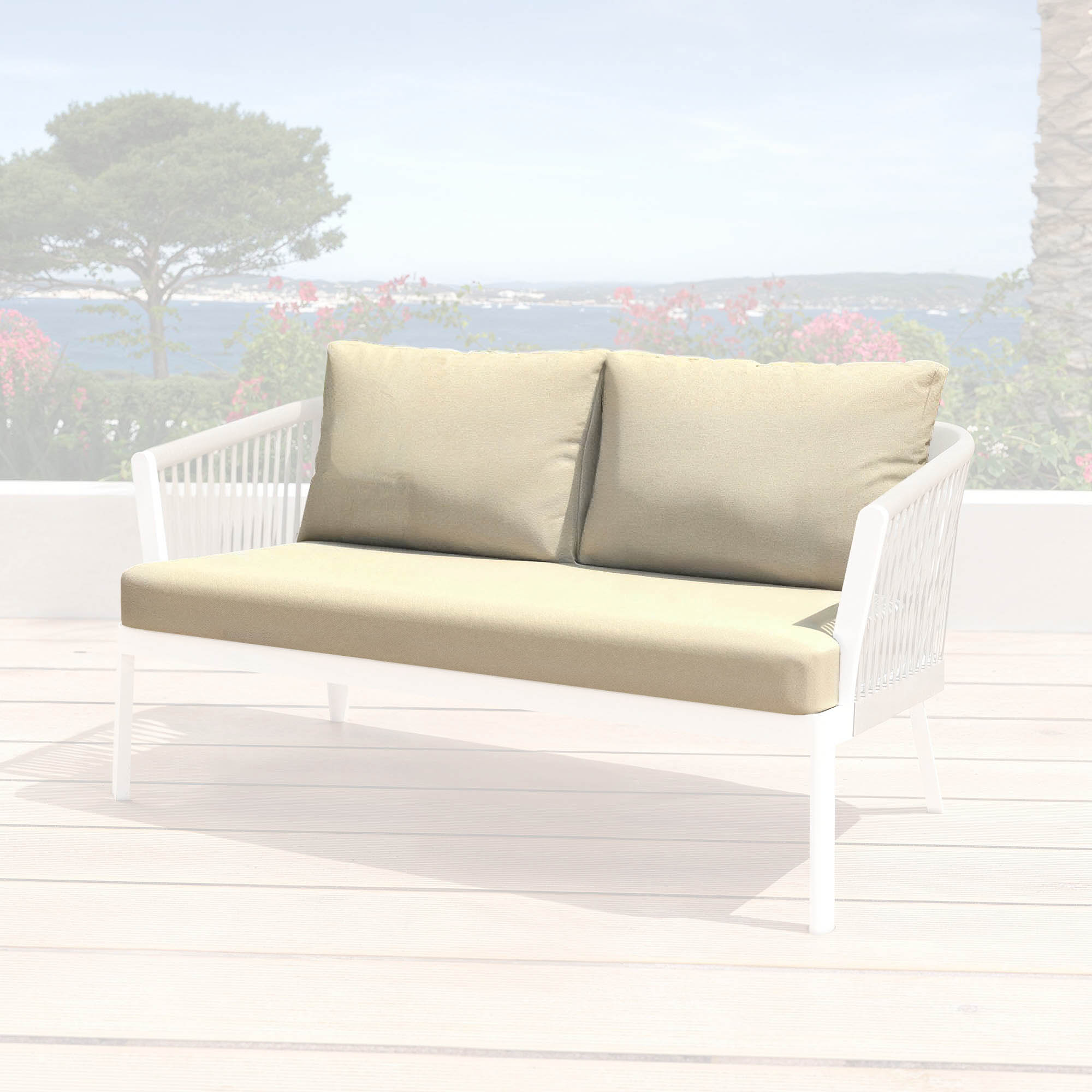 Housses de coussins pour canapé 2 places Amalfi