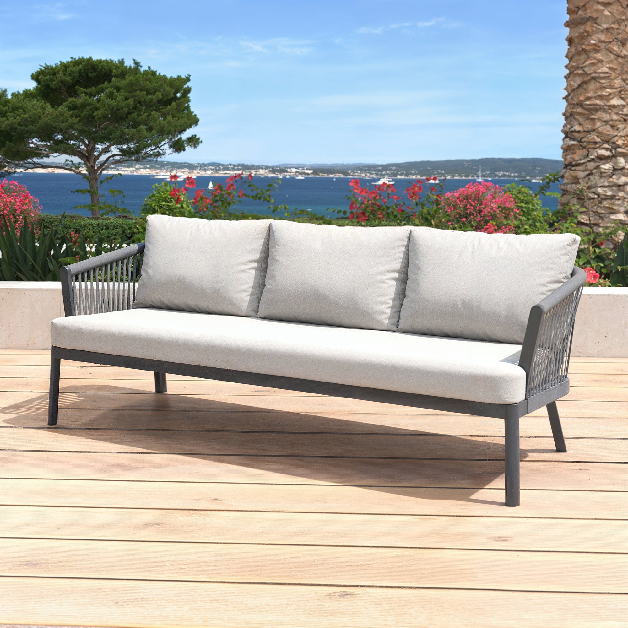 Amalfi 3-seater garden sofa