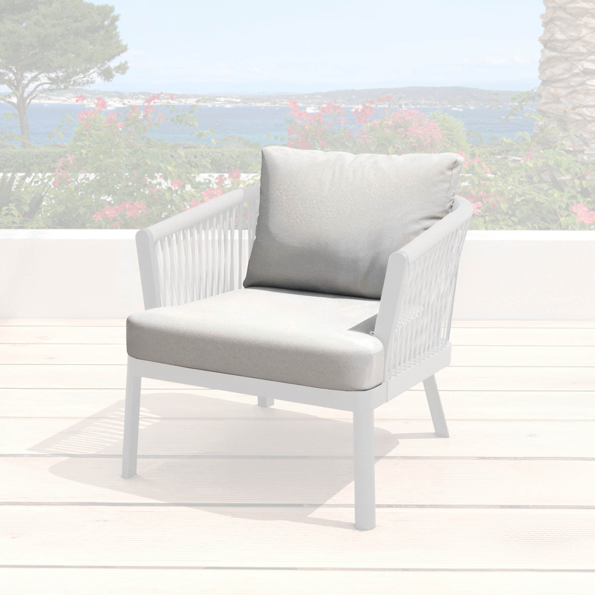 Housses de coussins pour fauteuil Amalfi