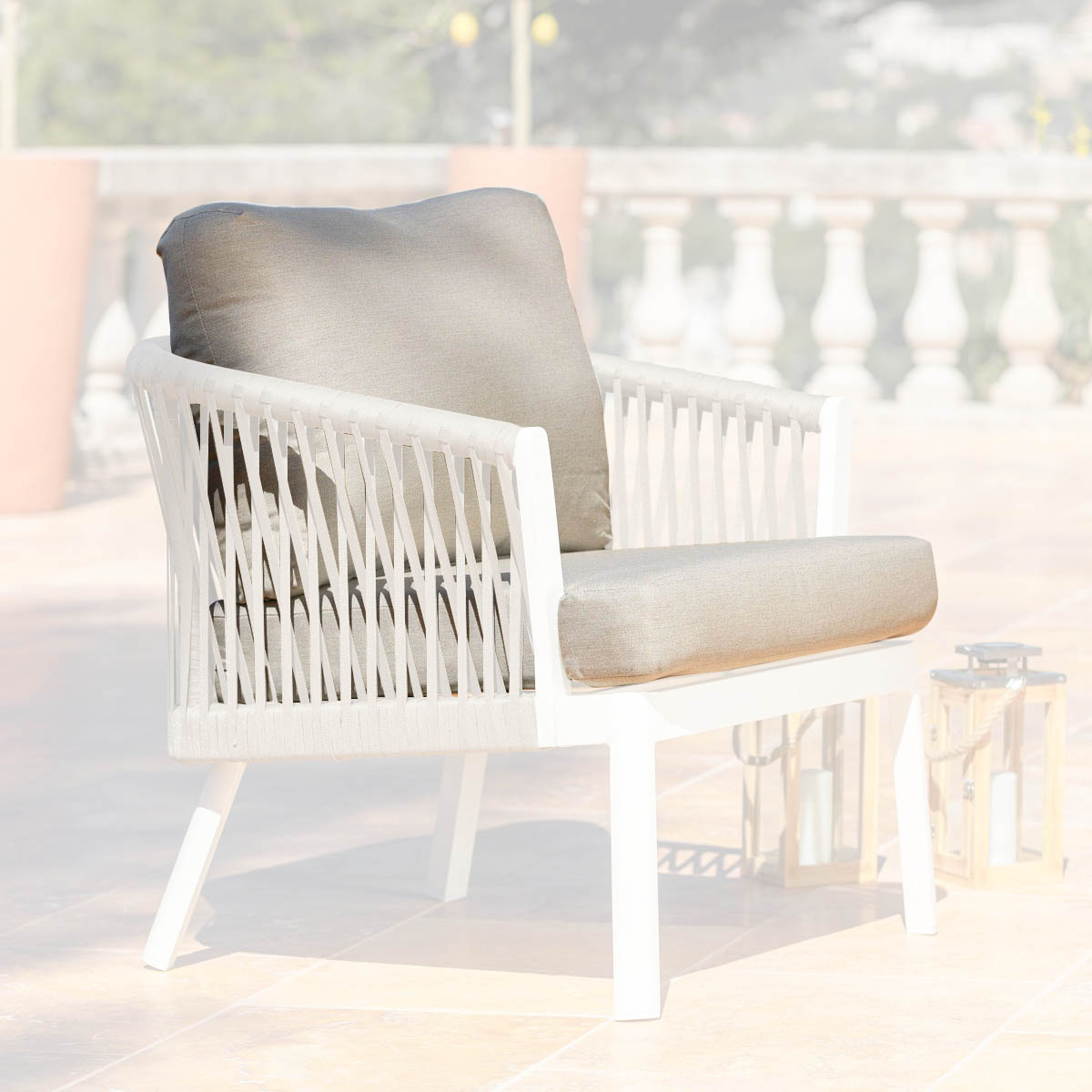 Housses de coussins pour fauteuil Amalfi