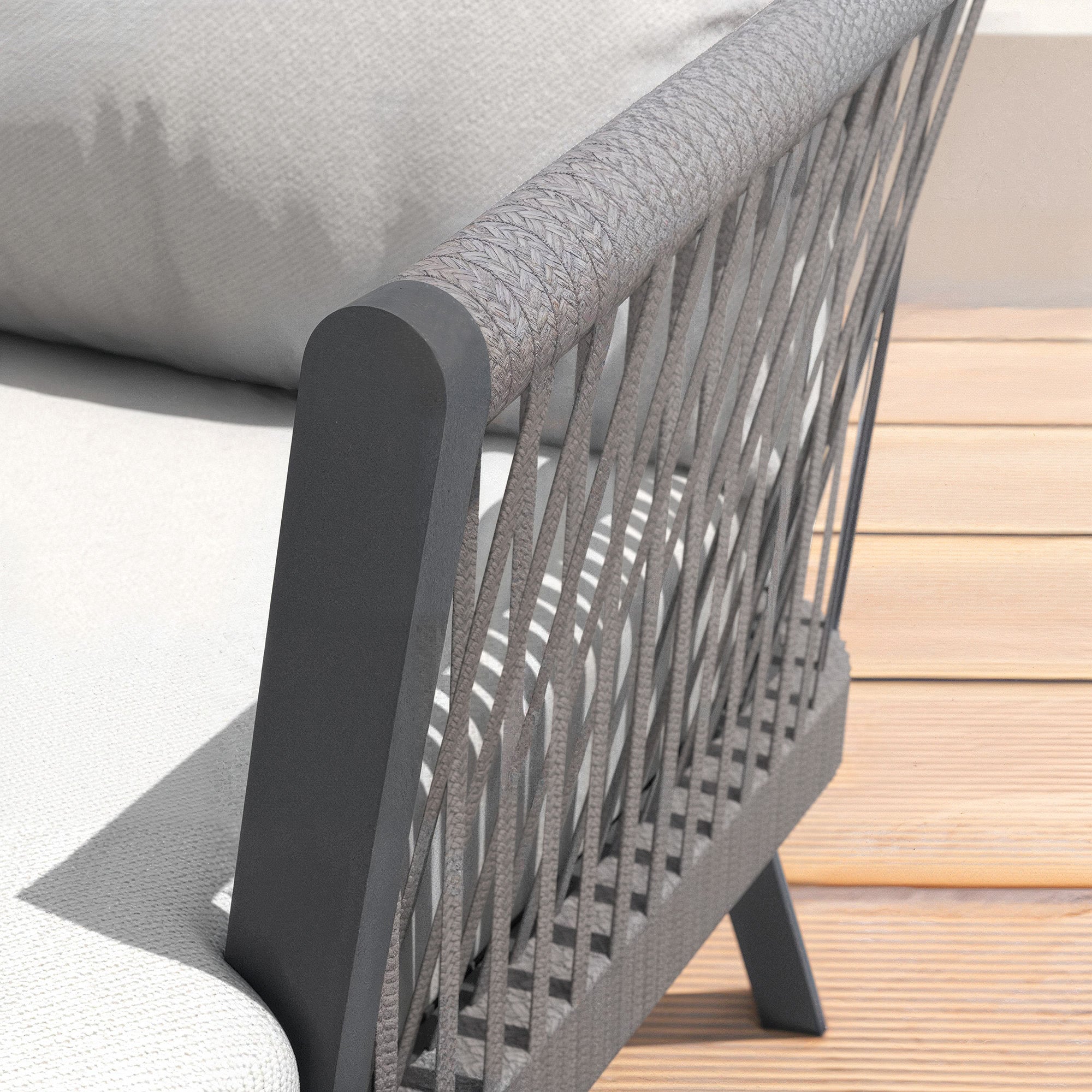 Salon de jardin Amalfi - 7 places