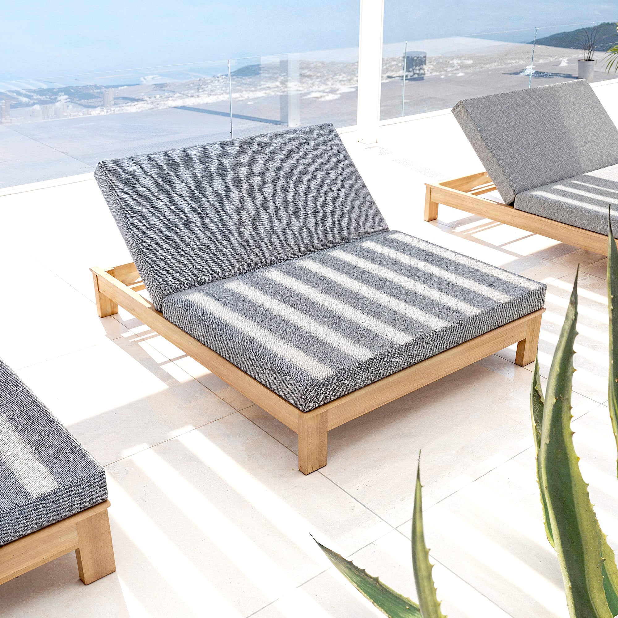 Double sun lounger Borneo