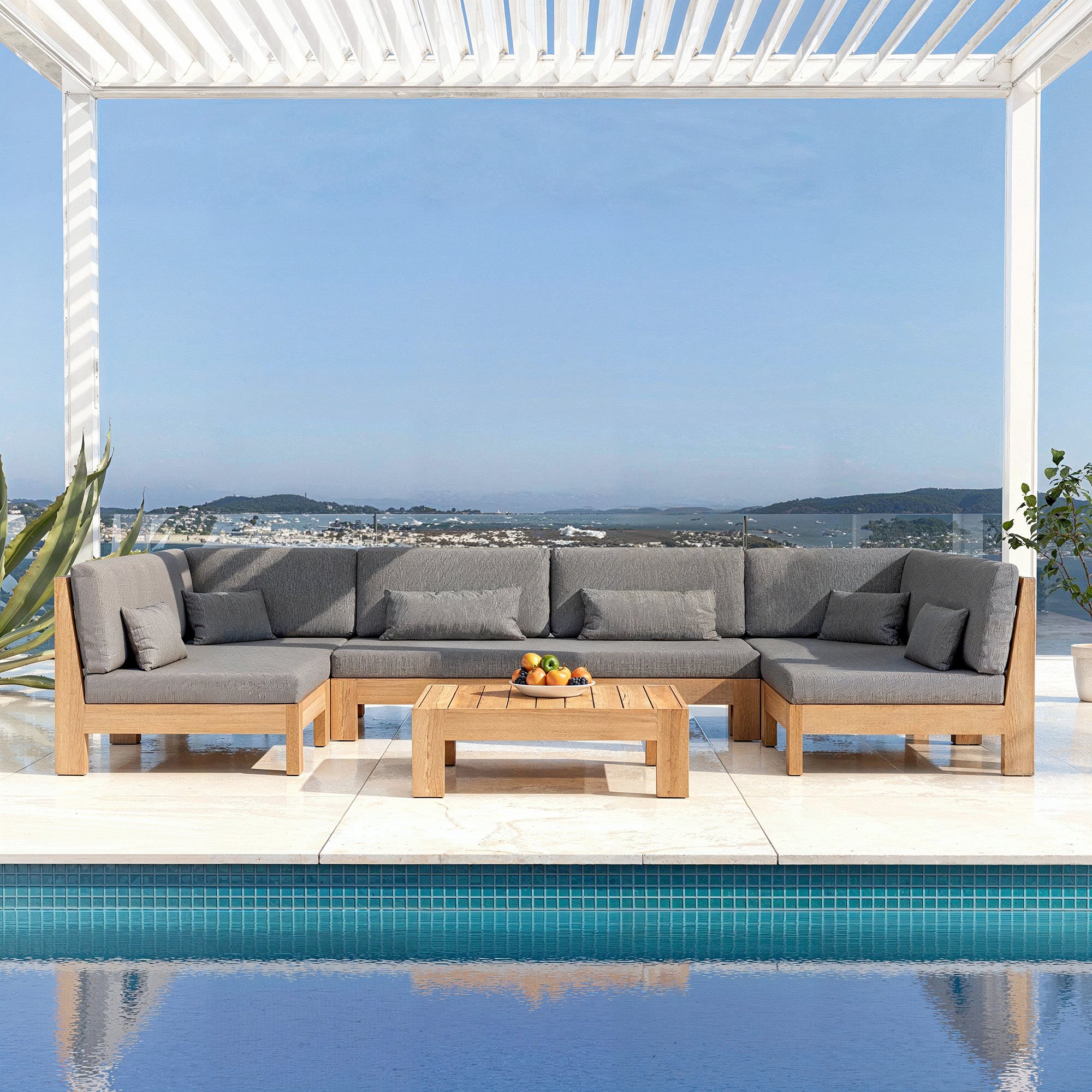 3-Sitzer Gartensofa Borneo