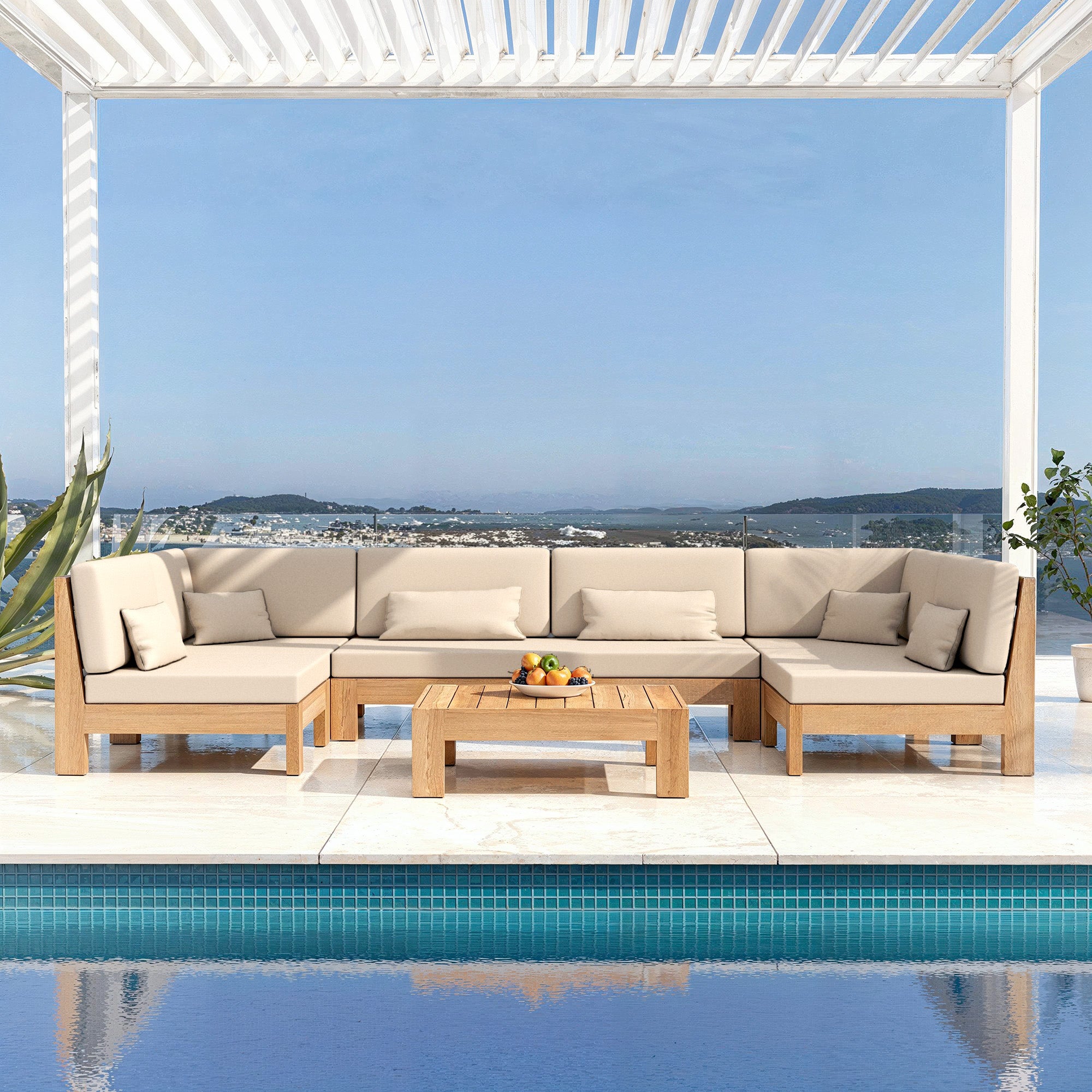 3-Sitzer Gartensofa Borneo