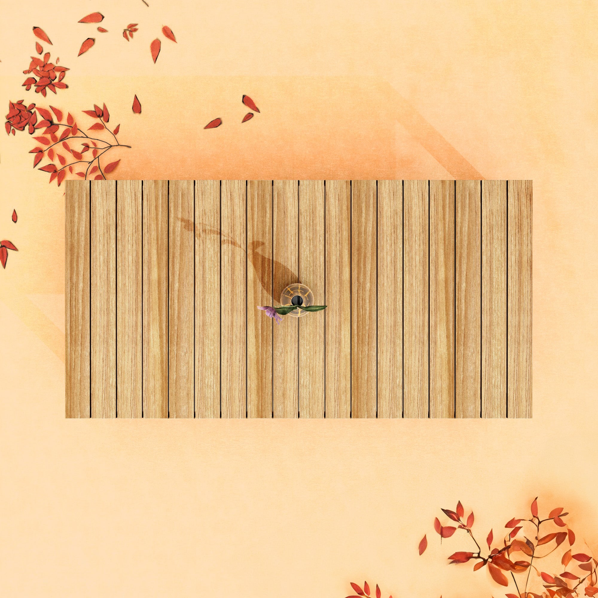 Tavolo da giardino rettangolare Borneo ( 215x110 )