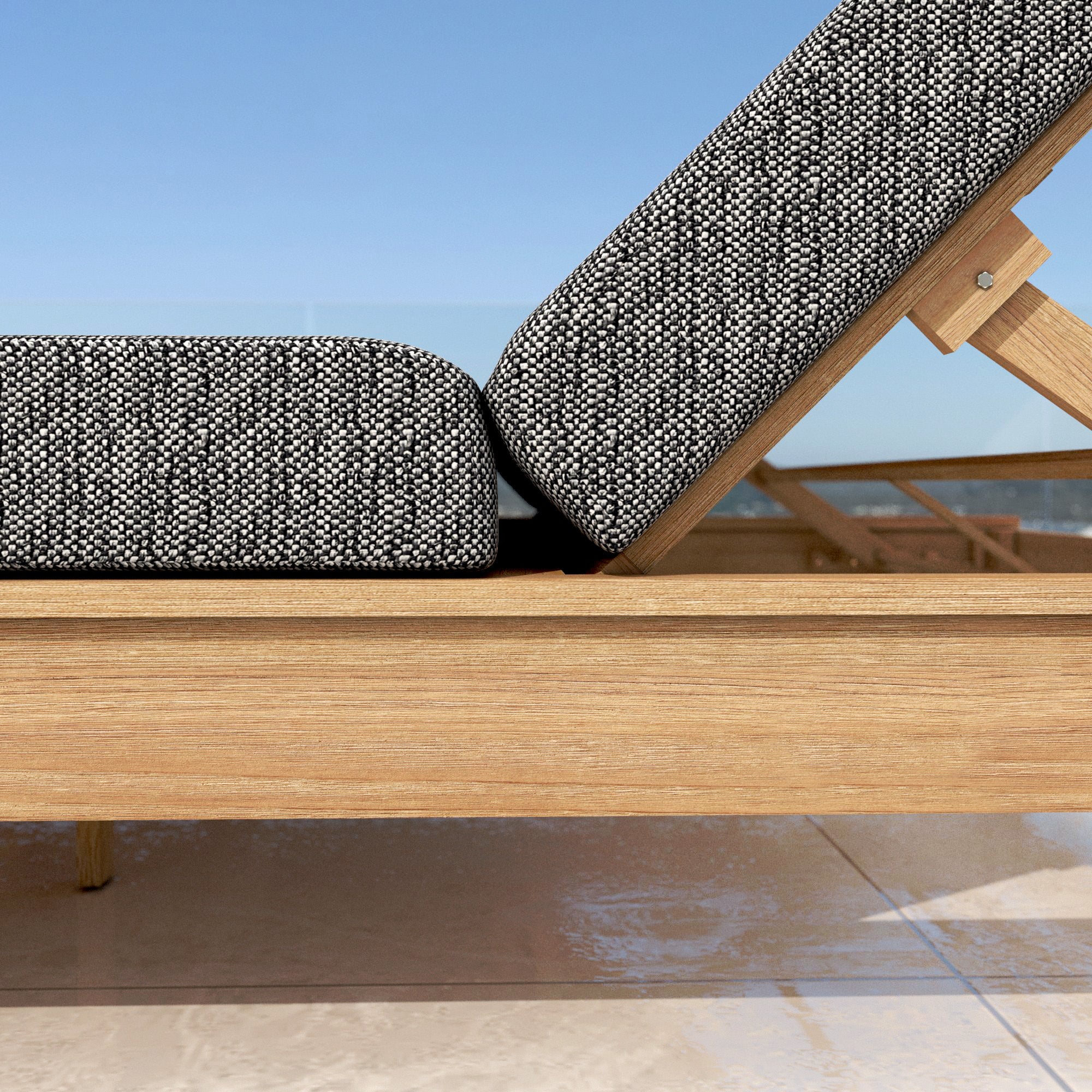 Lettino prendisole Borneo