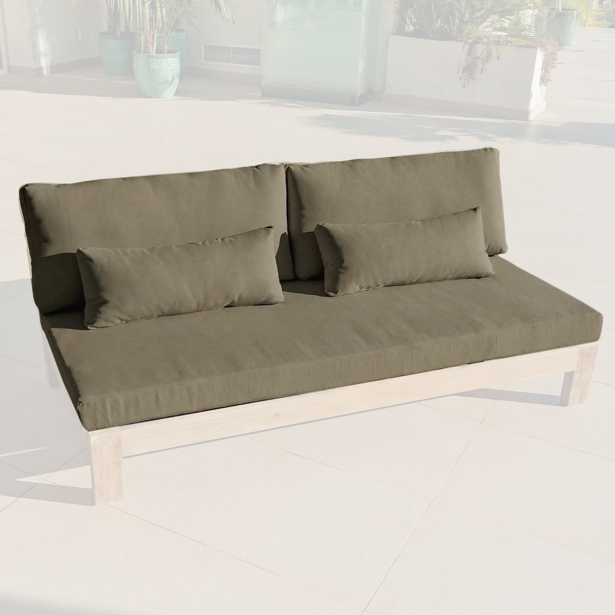 Kissenbezüge für 3-Sitzer Sofa Bornéo