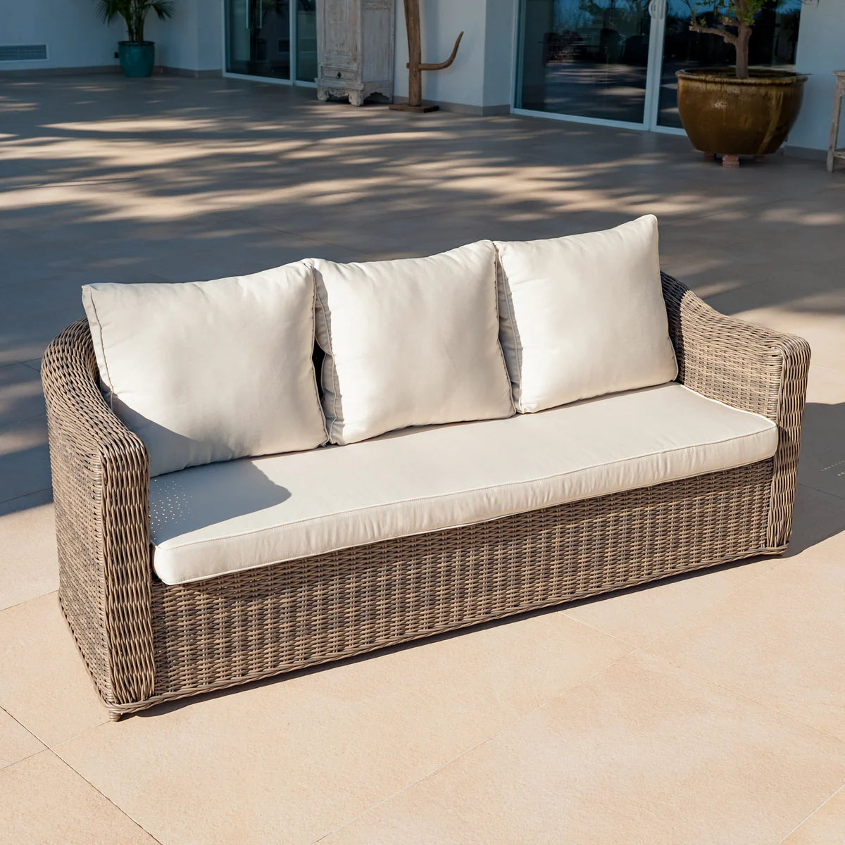 Calvi 3-Seater Garden Sofa (UK)