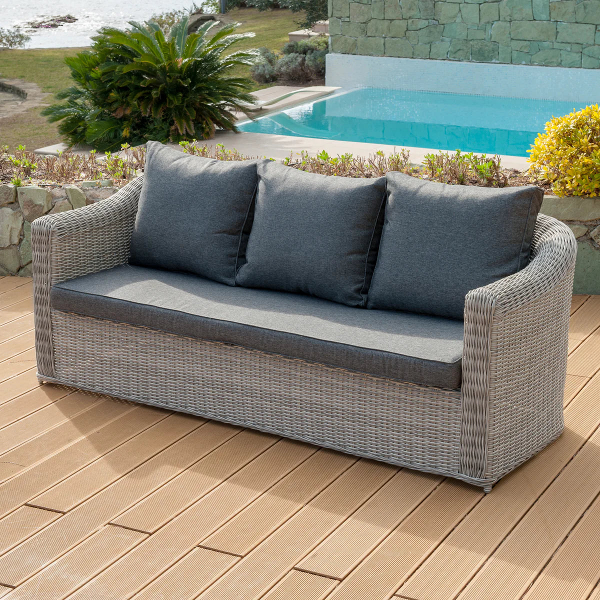 Conjunto de jardim Calvi - 7 lugares