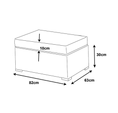 Lounge-Set Mallorca – 4 Sitzplätze