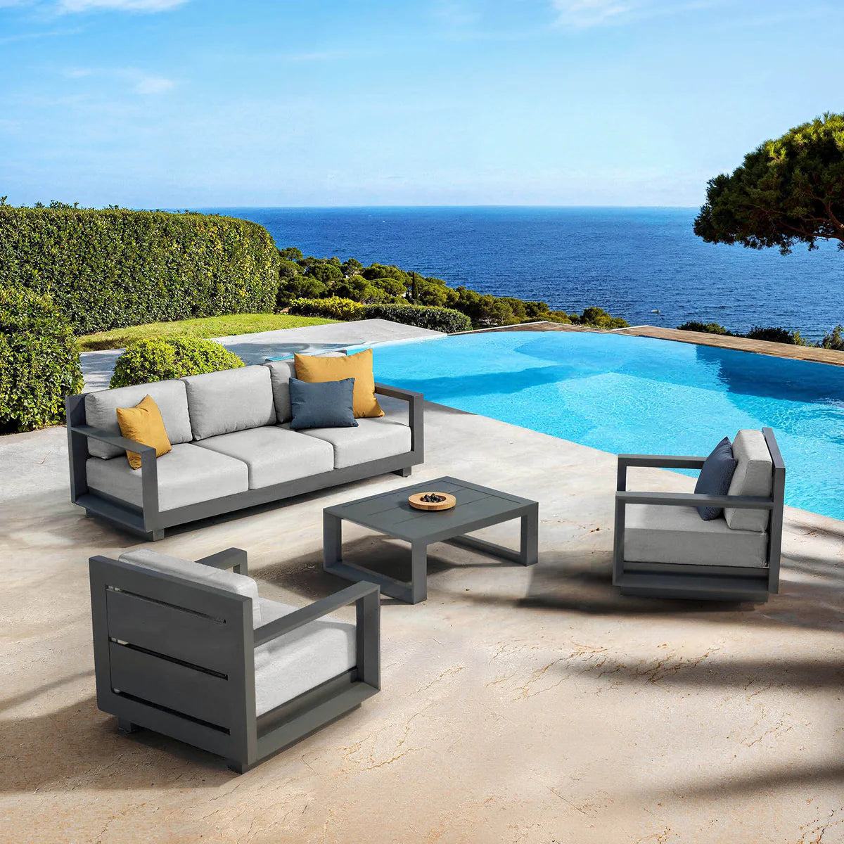 Elba sofa set - 5 seats (UK)