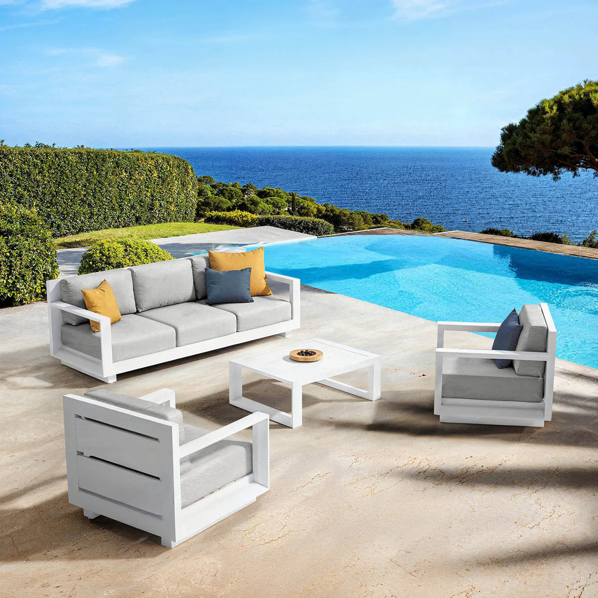 Elba sofa set - 5 seats (UK)