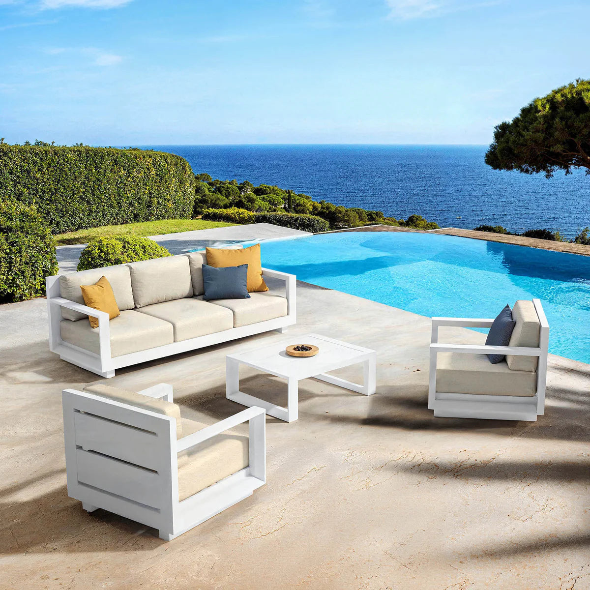 Elba sofa set - 5 seats (UK)