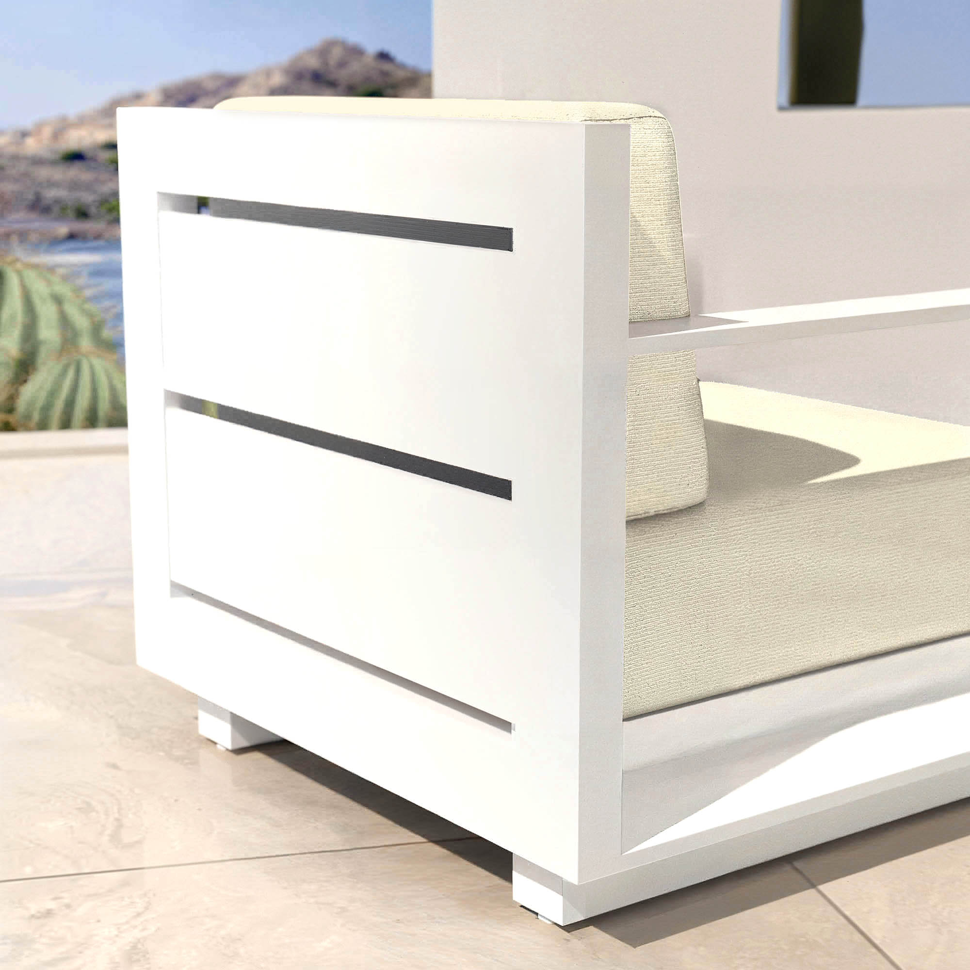 Conjunto de jardín Elba - 5 plazas