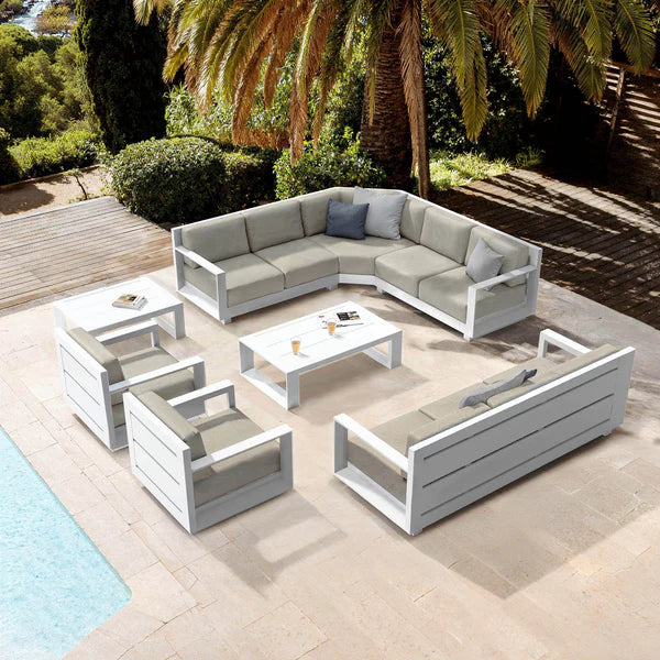 Salotto da giardino Elba - 10 posti (UK)