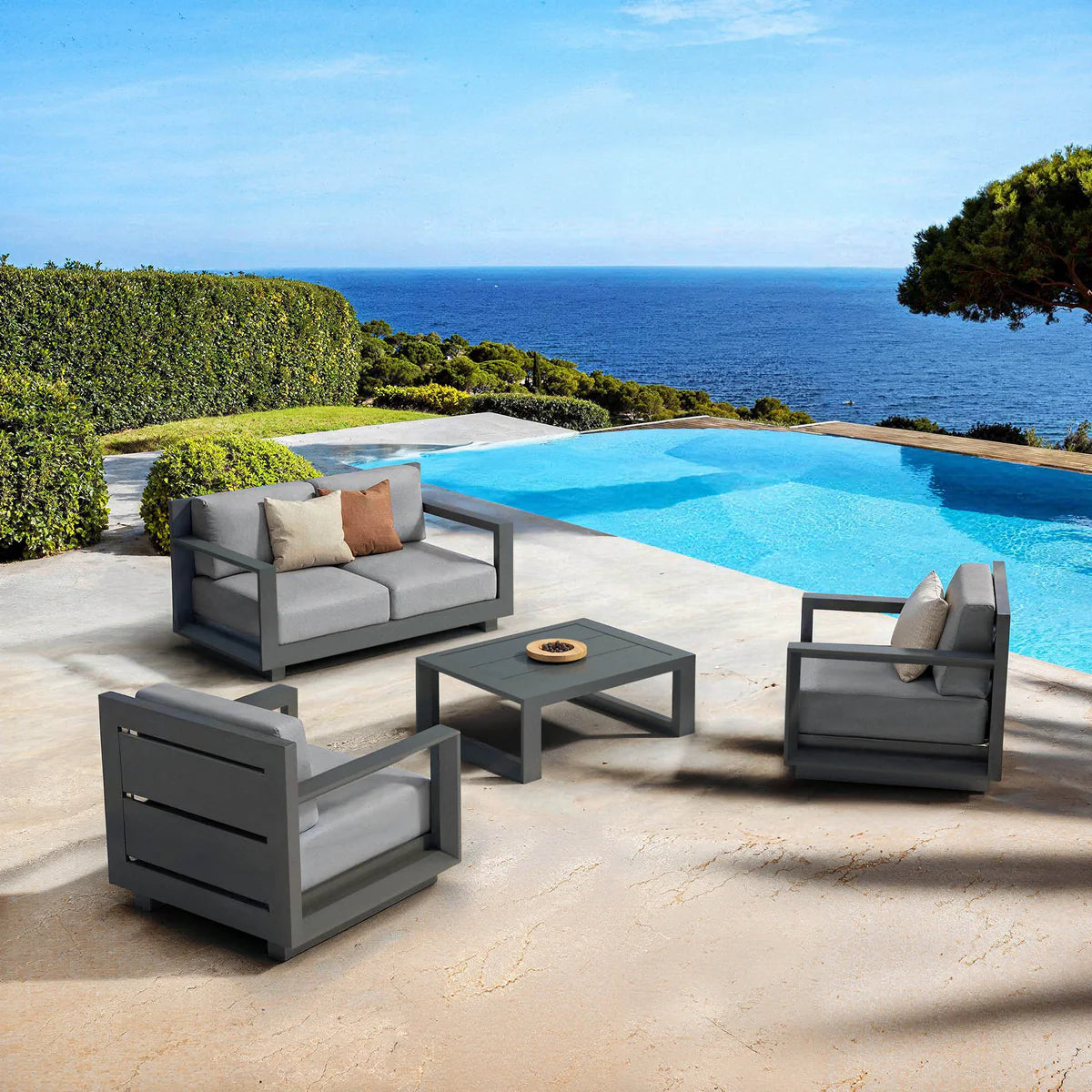 Salotto da giardino Elba - 4 posti (UK)