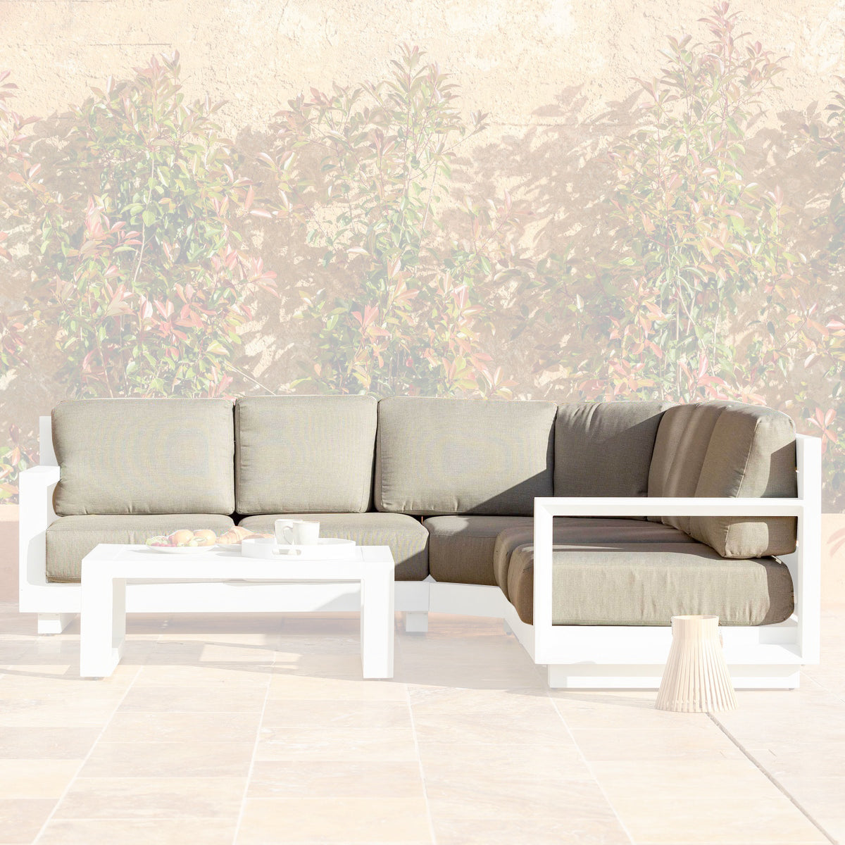 Housses de coussins pour salon d'angle Elba