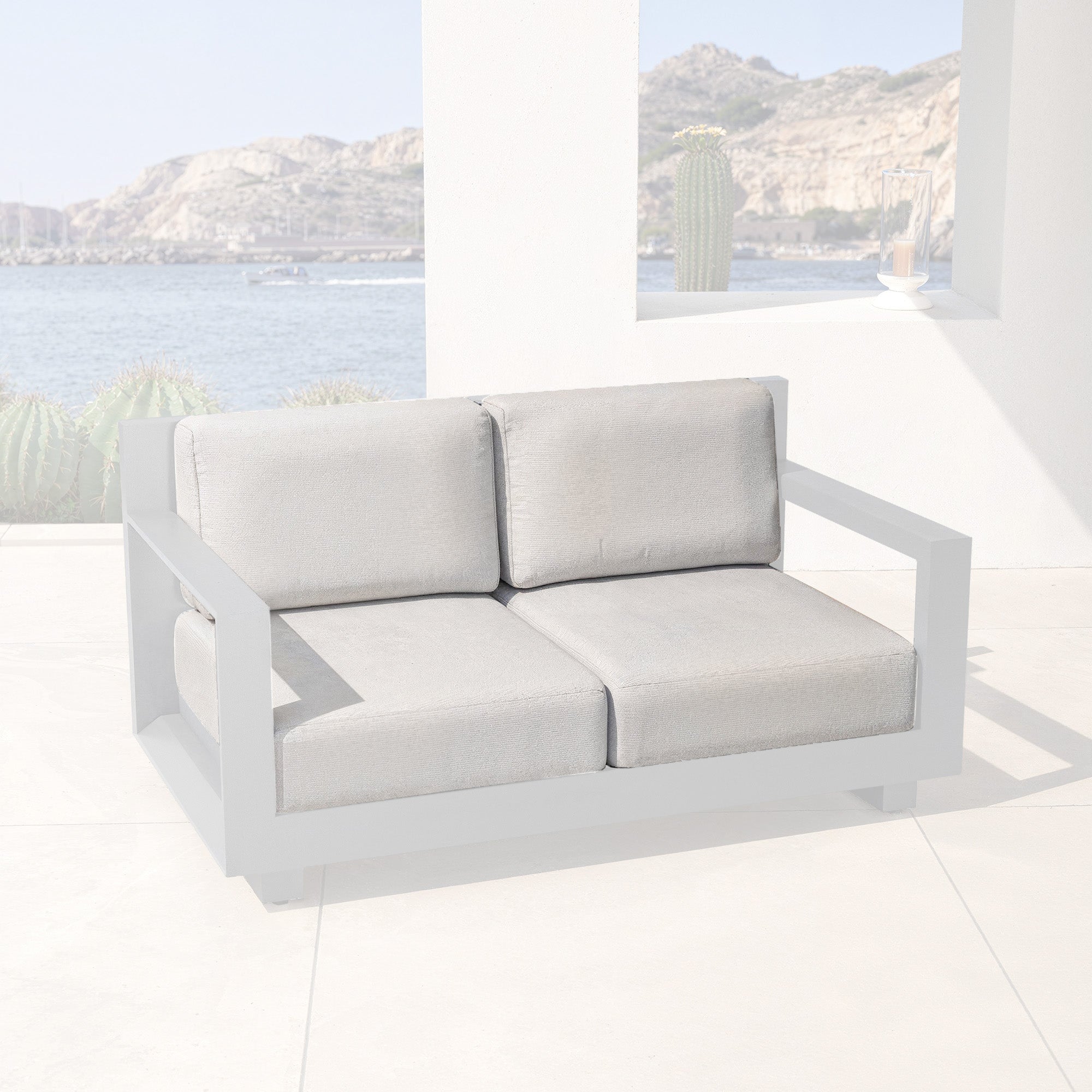 Housses de coussins pour canapé 2 places Elba