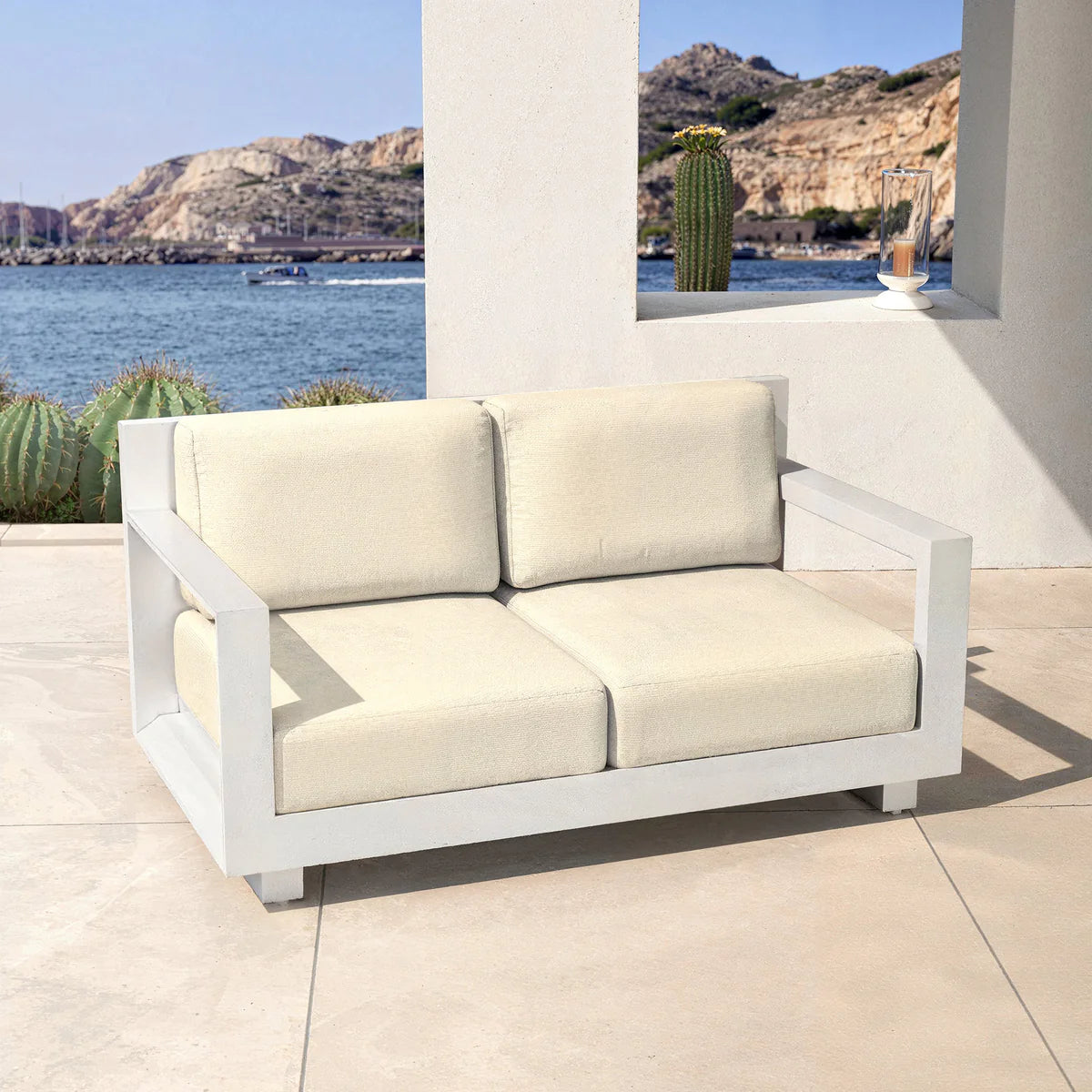 Garden sofa 2-seater Elba (UK)