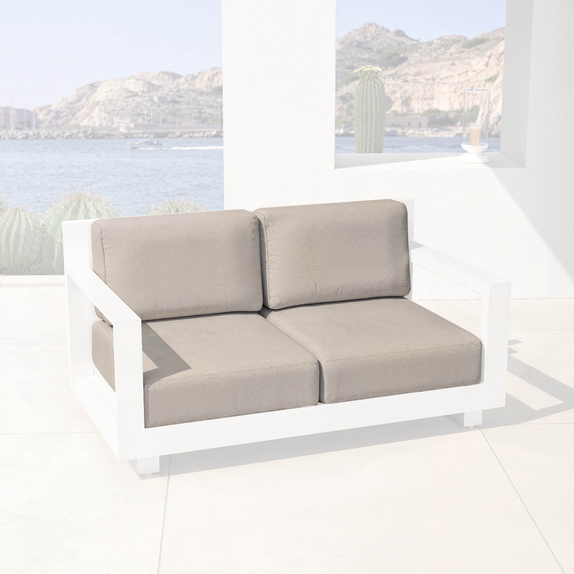 Housses de coussins pour canapé 2 places Elba