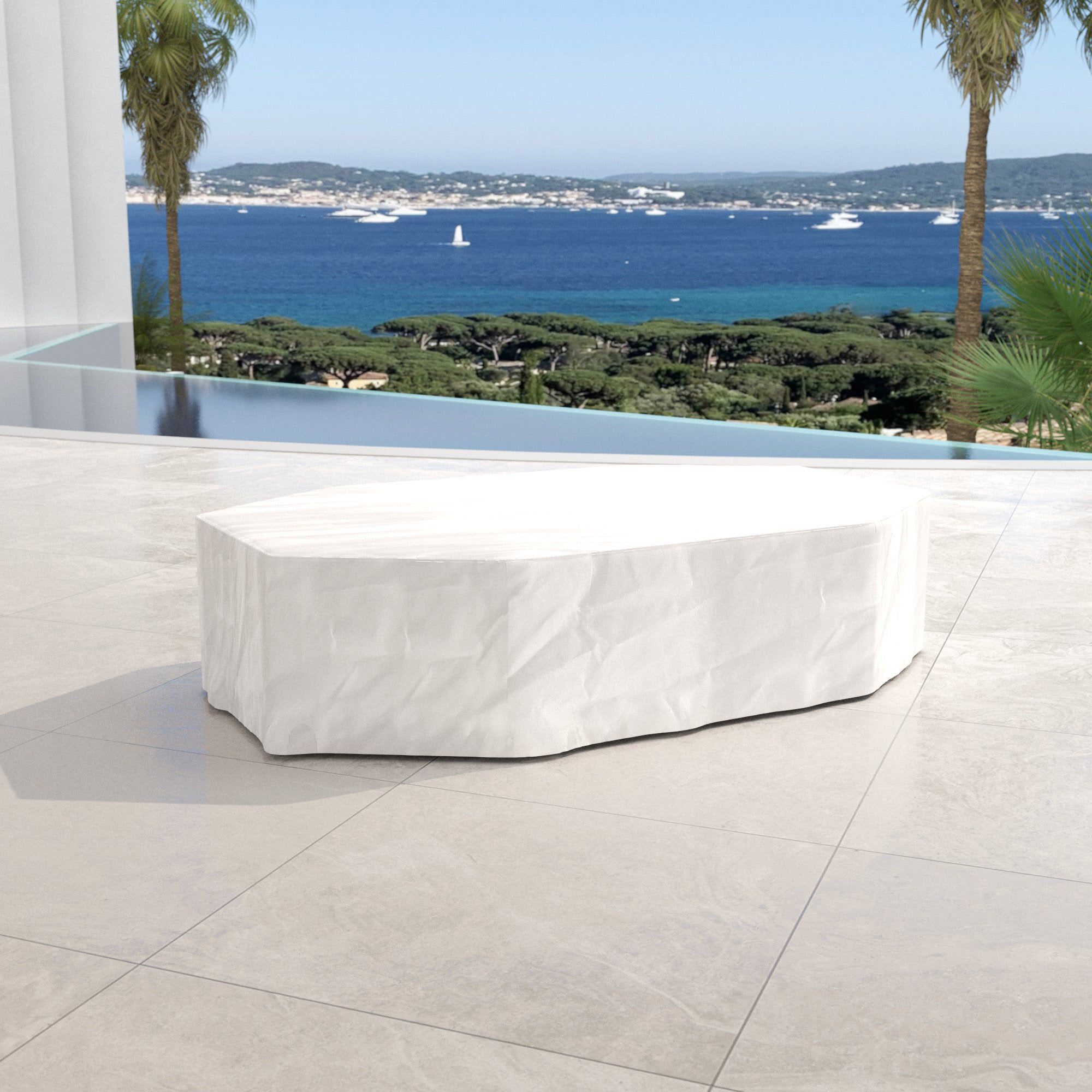 <tc>Java teak rectangular garden table (260 x 100 x 75 cm)</tc>