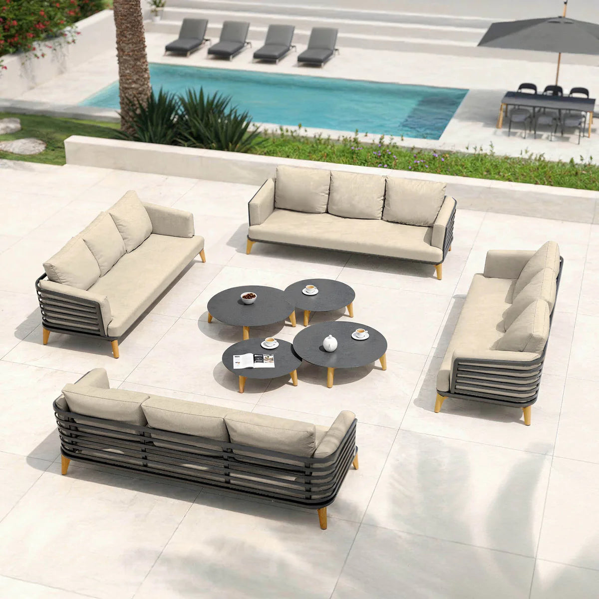 Monte Carlo sofa set - 12 seats (UK)