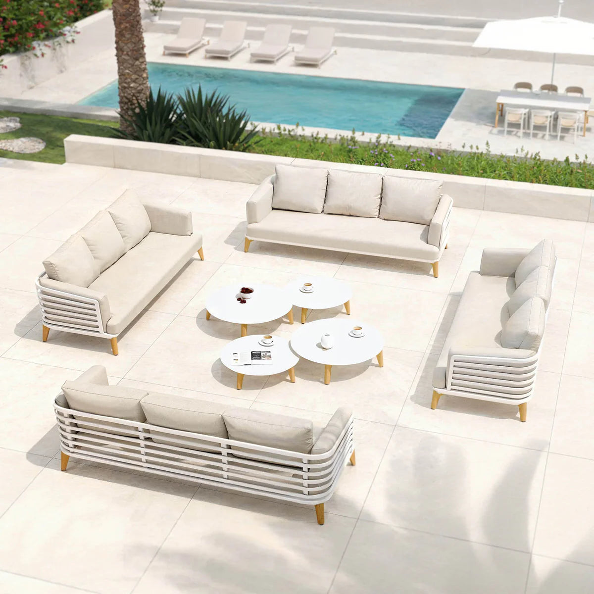 Lounge-set Monte Carlo - 12 Plätze (UK)