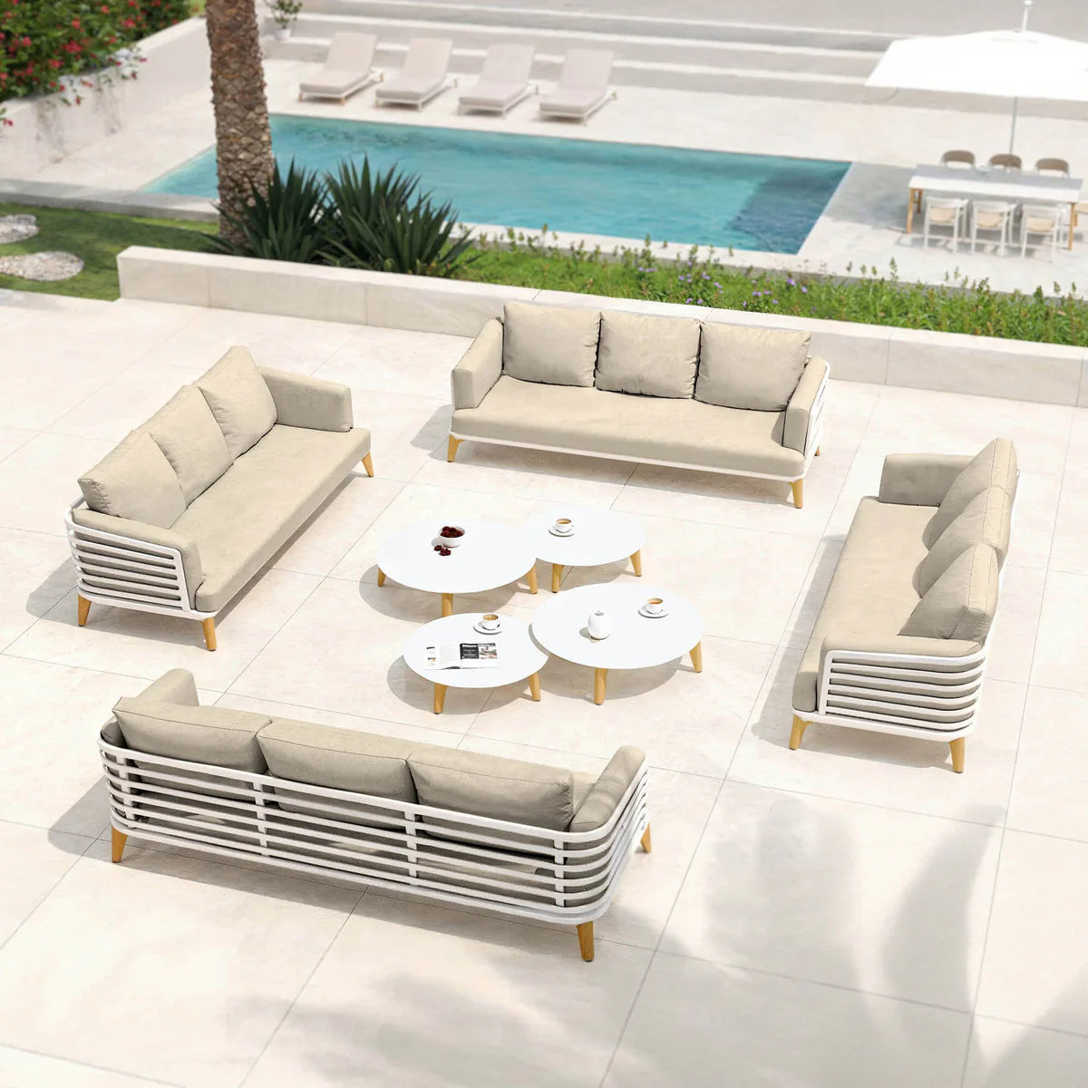 Lounge-set Monte Carlo - 12 Plätze (UK)