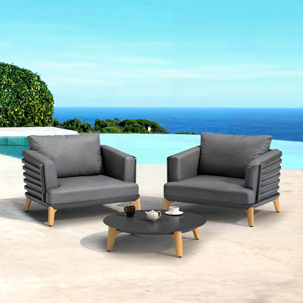 Lounge-set Monte Carlo - 2 Plätze (UK)