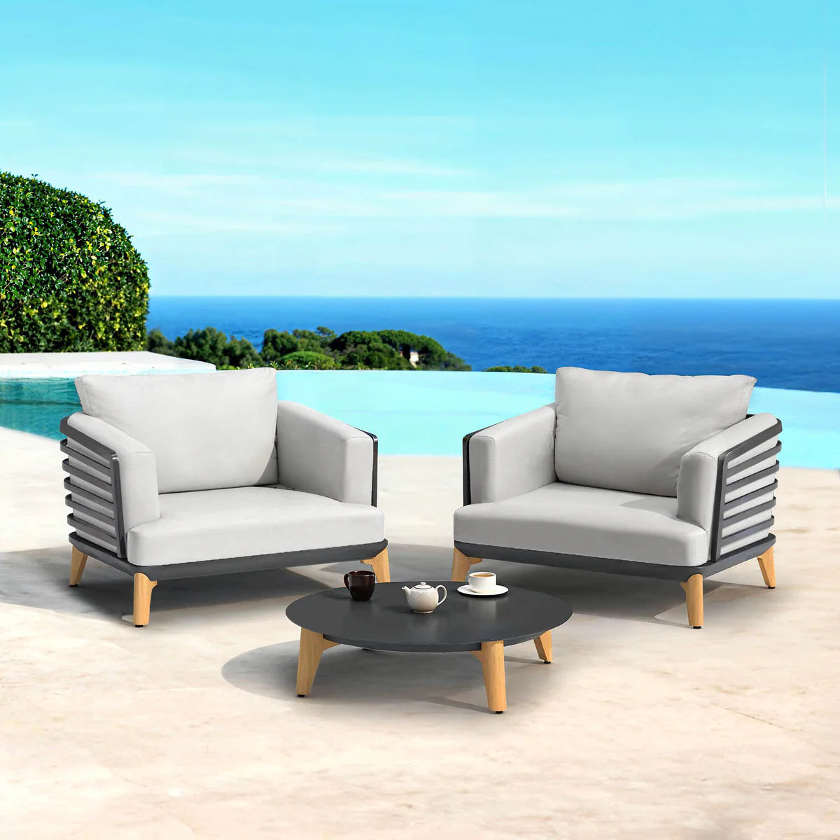Lounge-set Monte Carlo - 2 Plätze (UK)