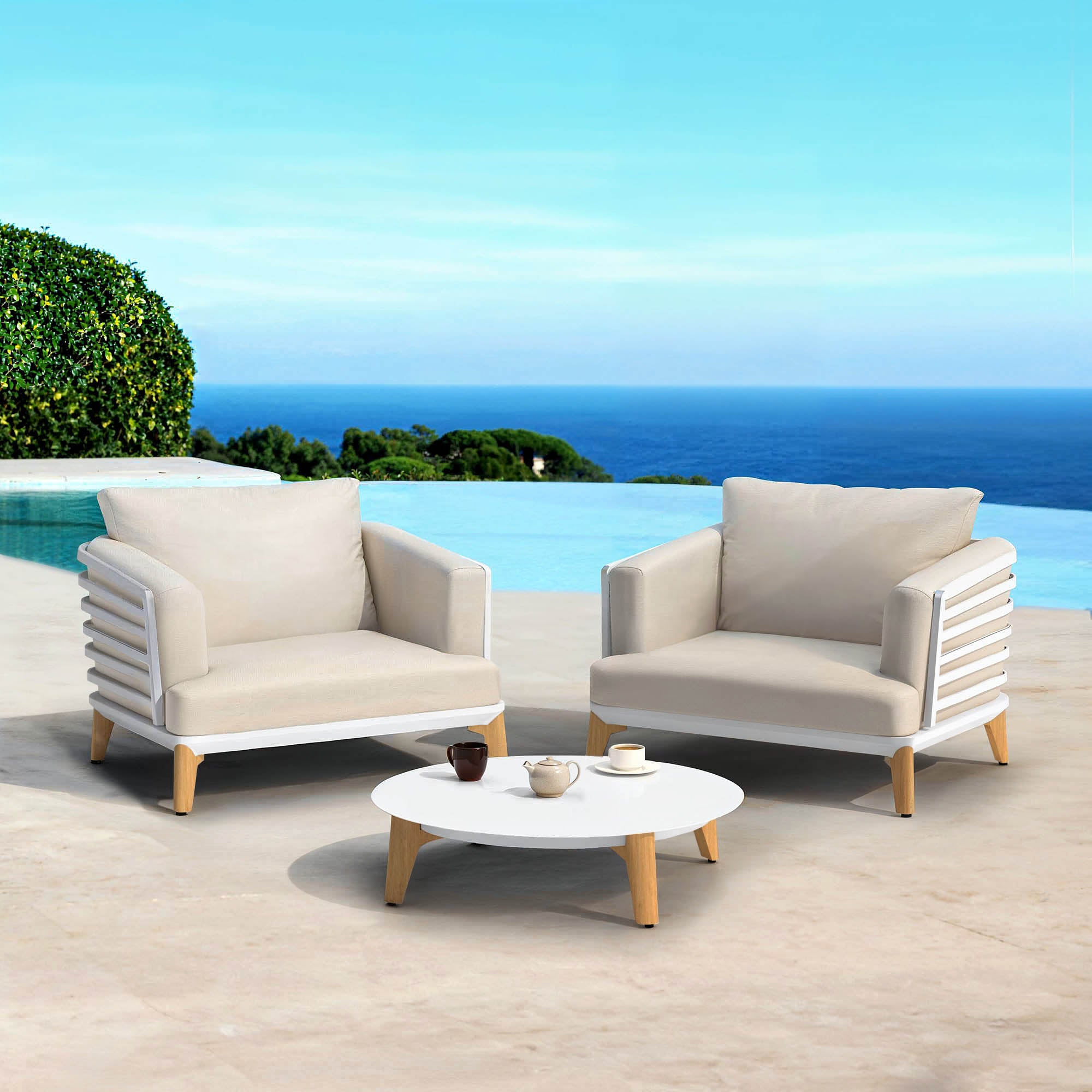 Monte Carlo Garden Lounge - 2 Seats