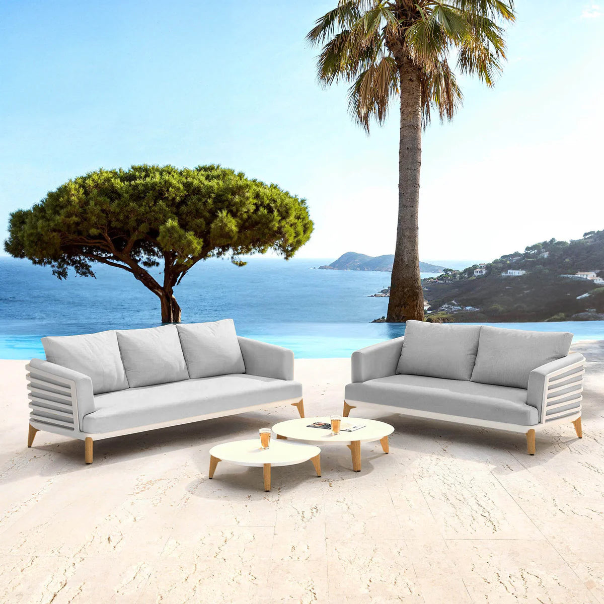 Lounge-set Monte Carlo - 5 Plätze (UK)