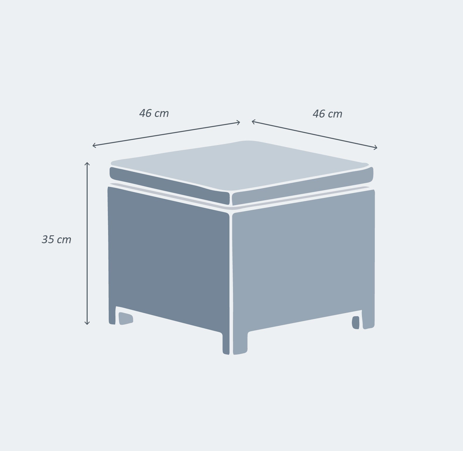 Lounge-Set Menorca – 4 Sitzplätze