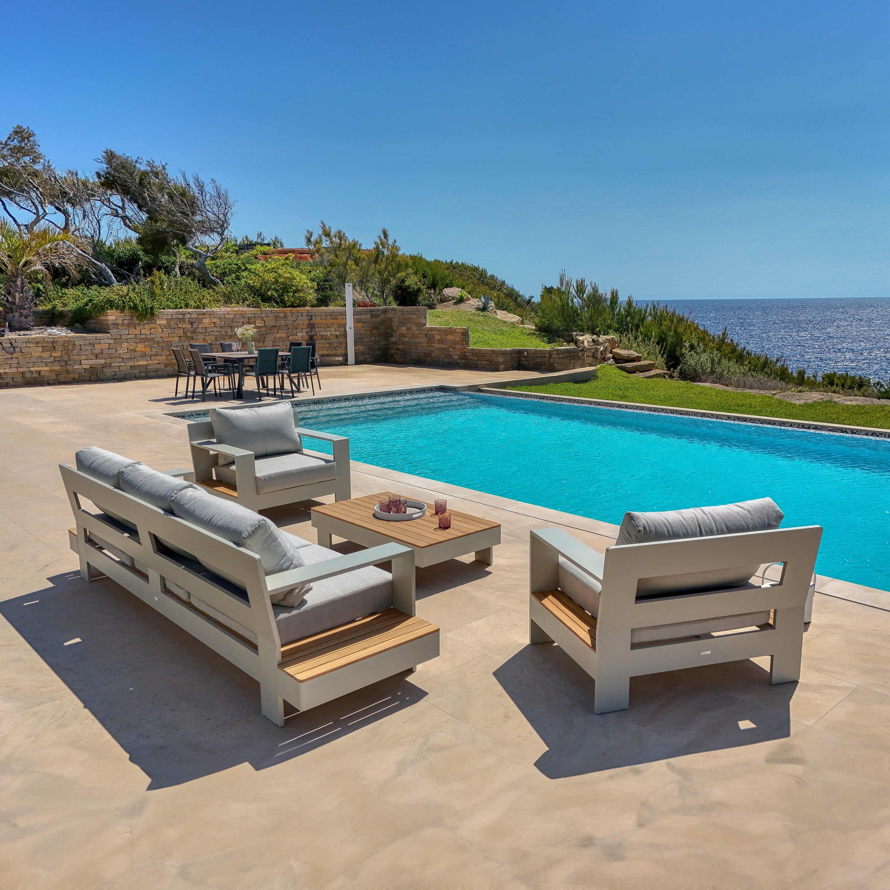 <tc>Lounge-set Antibes - 5 Sitzplätze</tc>