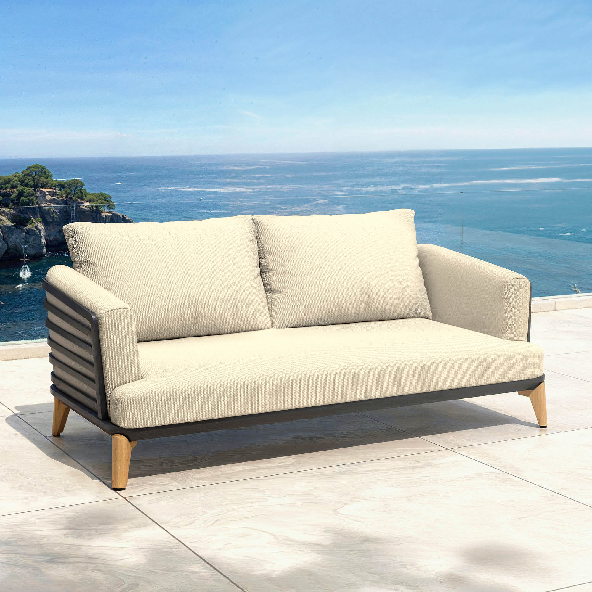 Monte Carlo garden furniture set - 5 seats