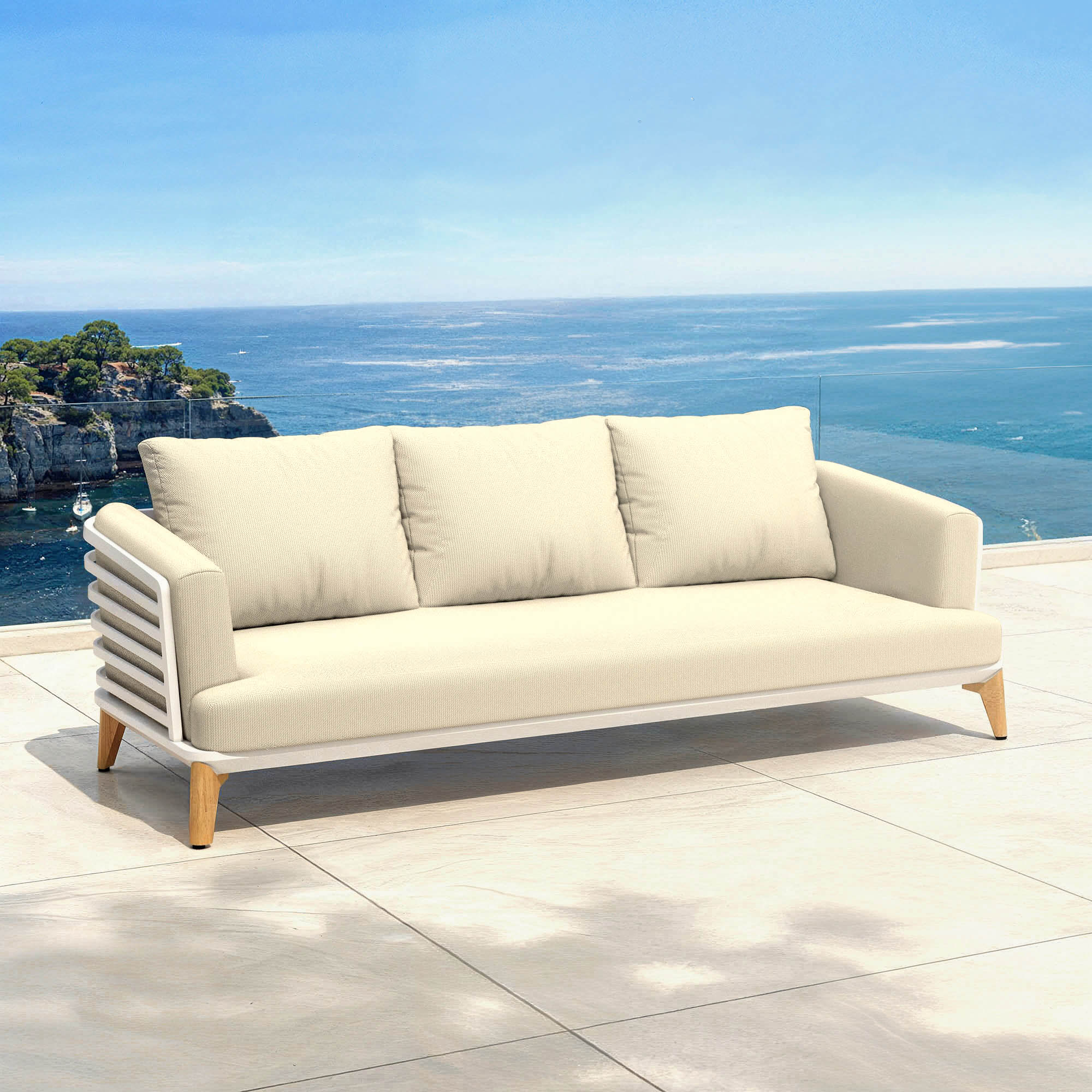 Monte Carlo garden furniture set - 5 seats