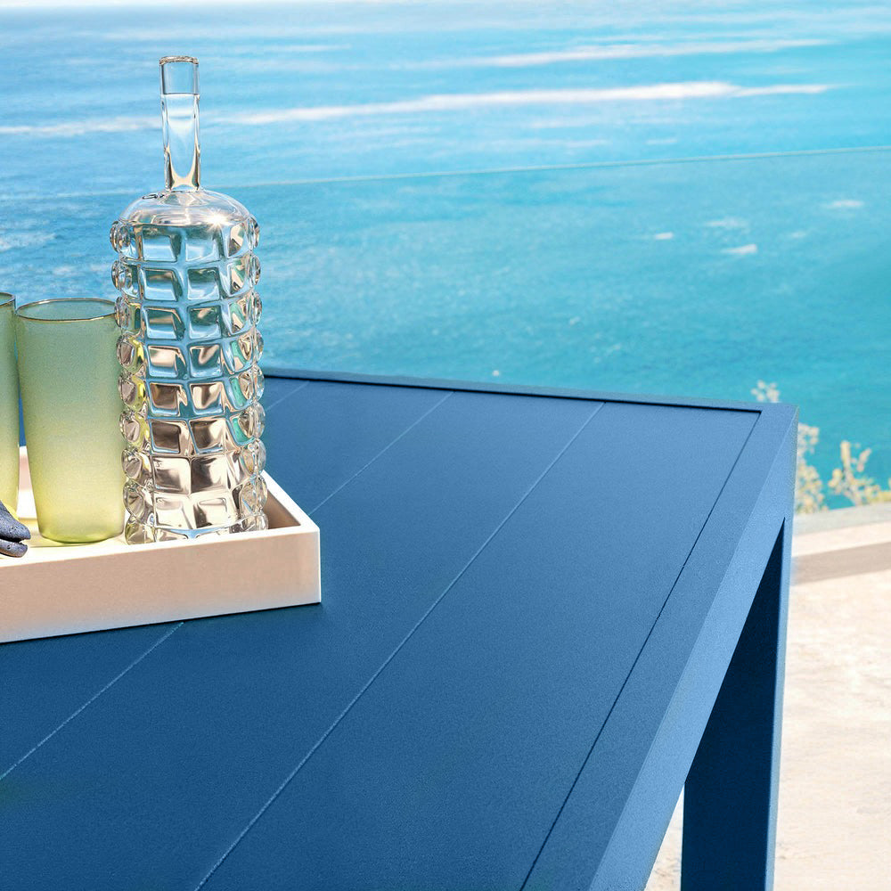 Murano Aluminum 8-Seater Garden Table (210 x 100 cm)