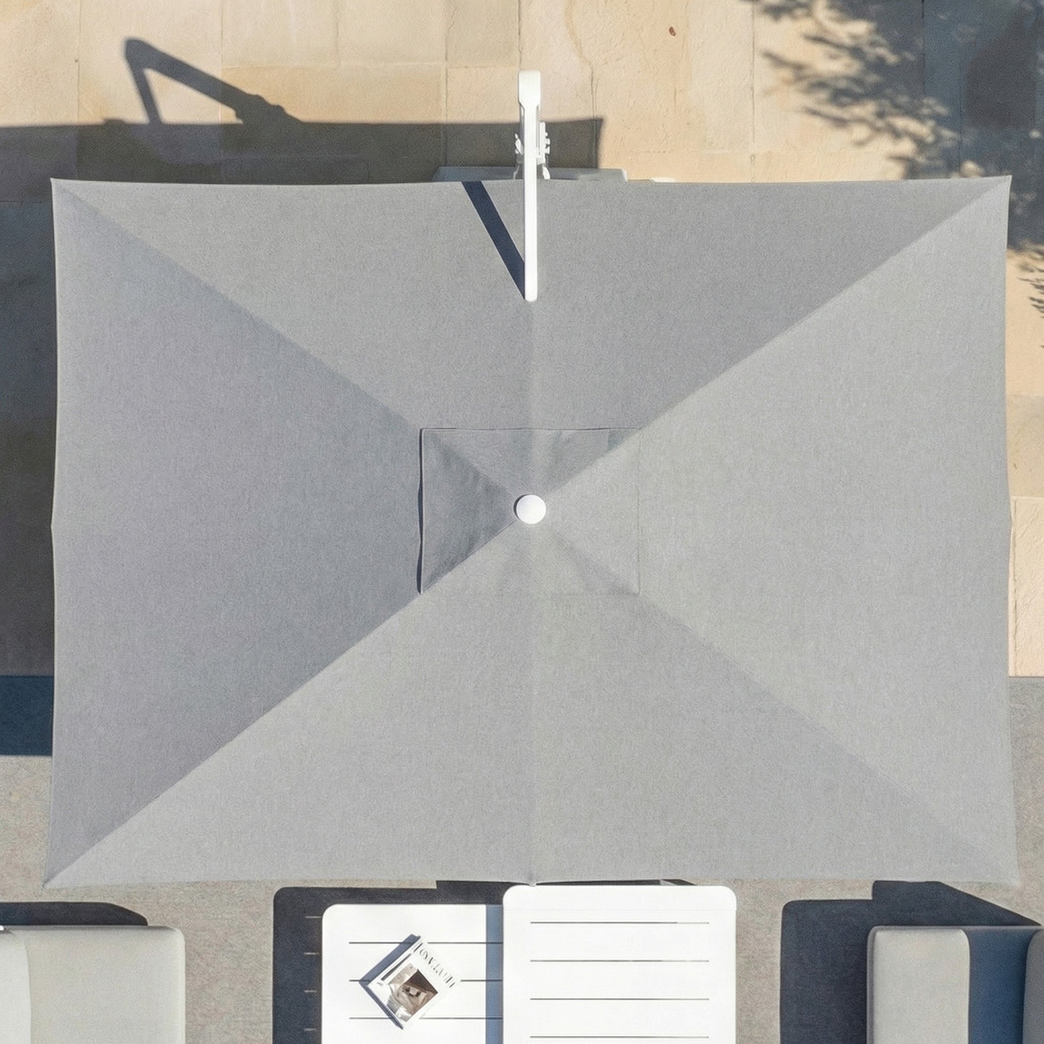 Elyra professional offset parasol (3×4 m)