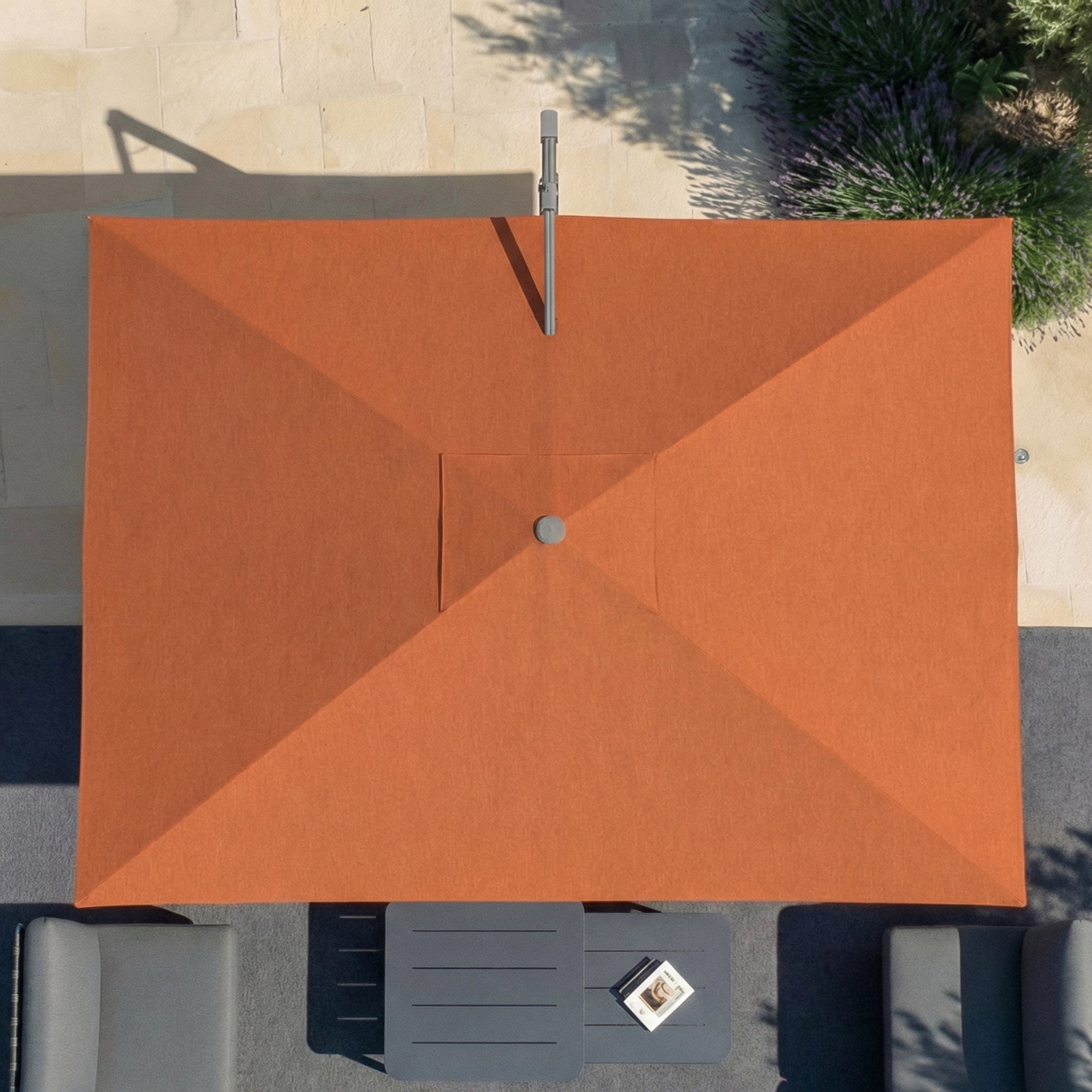 Elyra professional offset parasol (3×4 m)