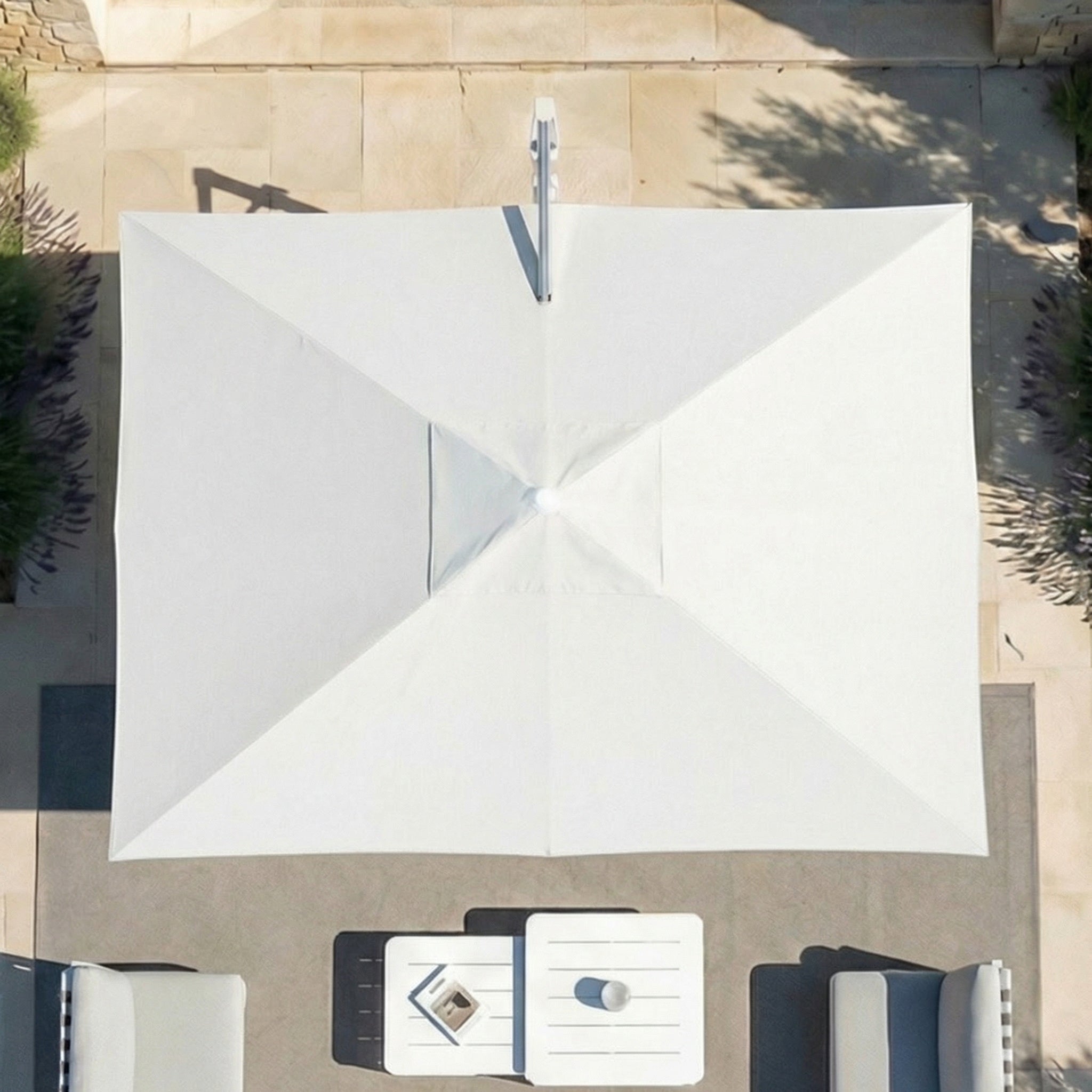 Elyra professional offset parasol (3×4 m)